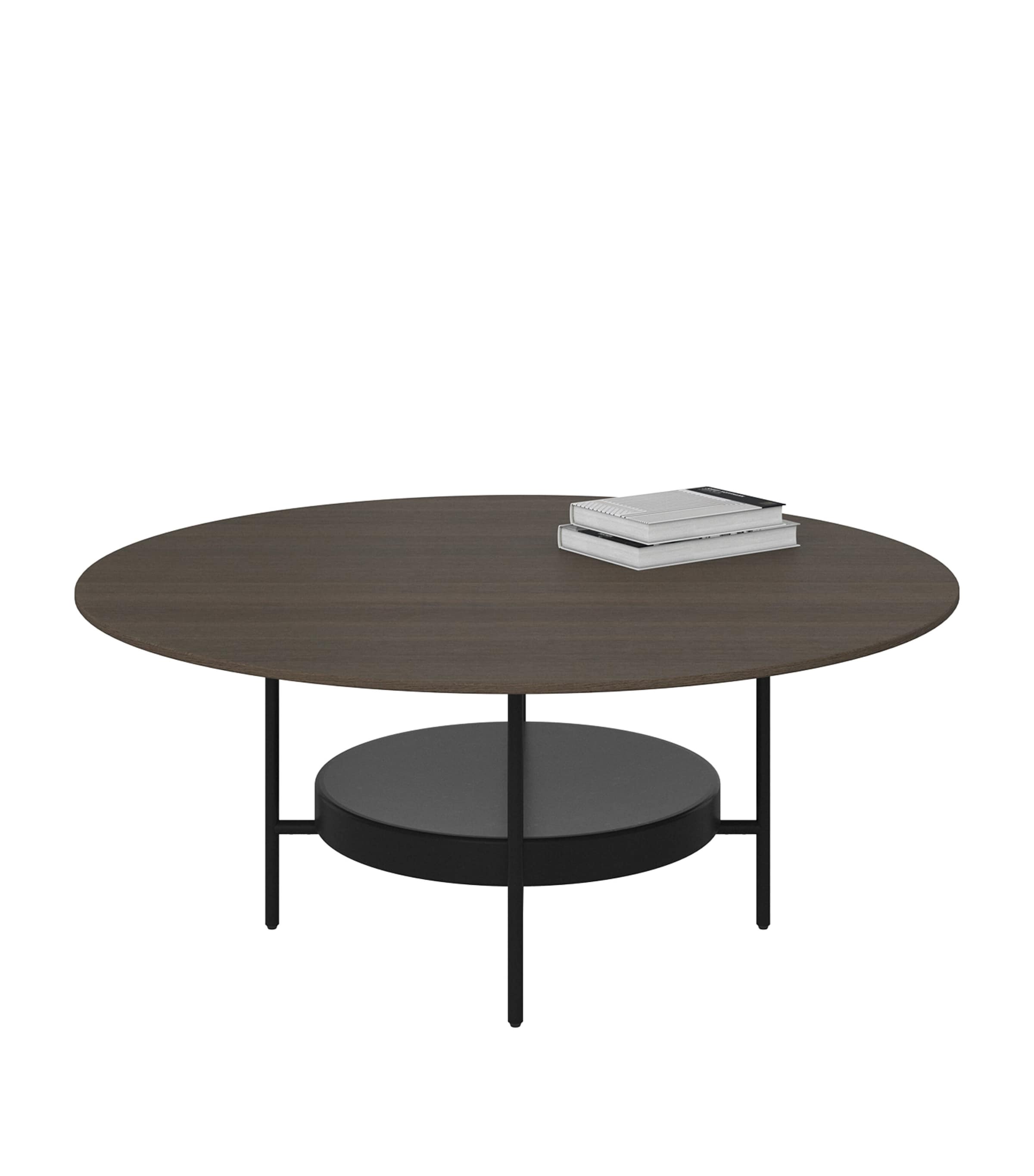 BoConcept Oak Madrid Coffee Table Drk Oak / Matt Blk Image 2