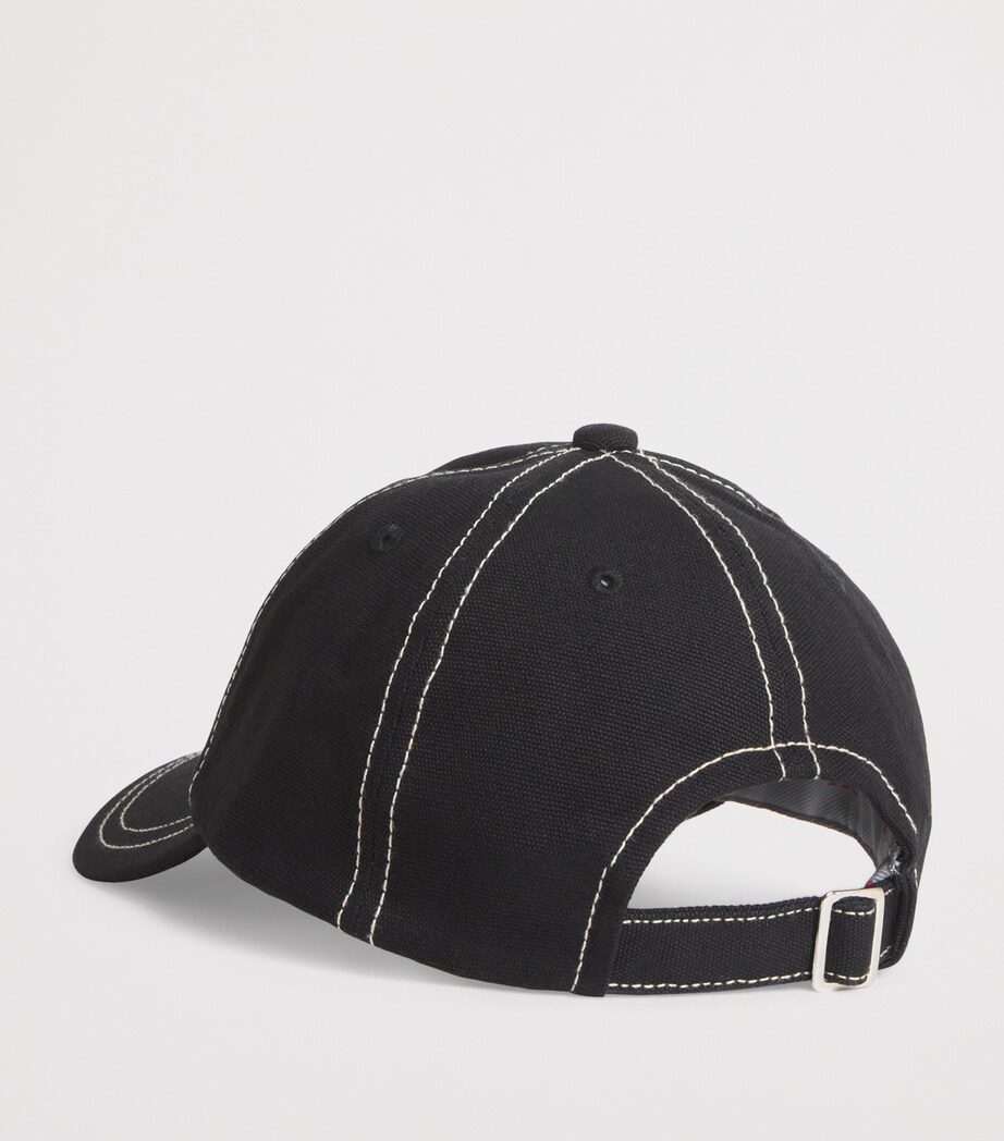 Vivienne Westwood Cotton Orb Baseball Cap Black Image 2