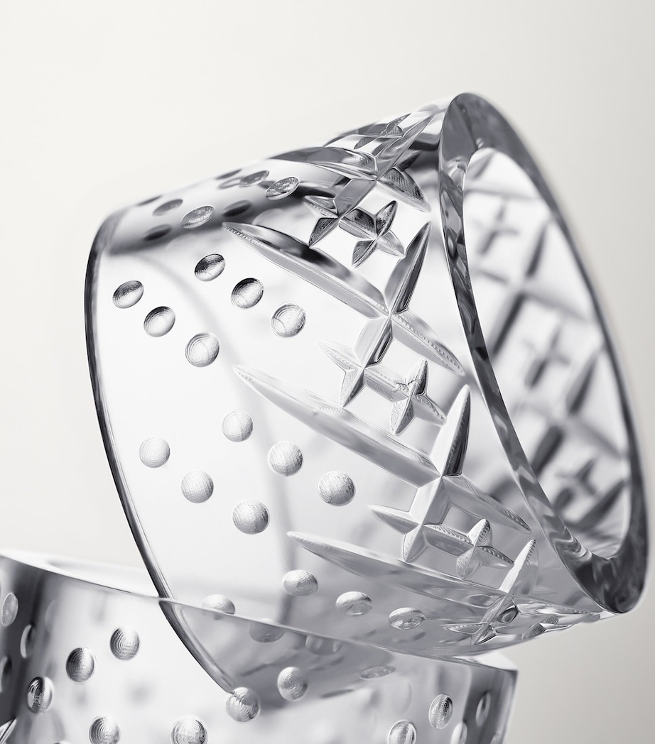 Crystal Celebrations Napkin Rings (Set of 2) CLEAR Image 4