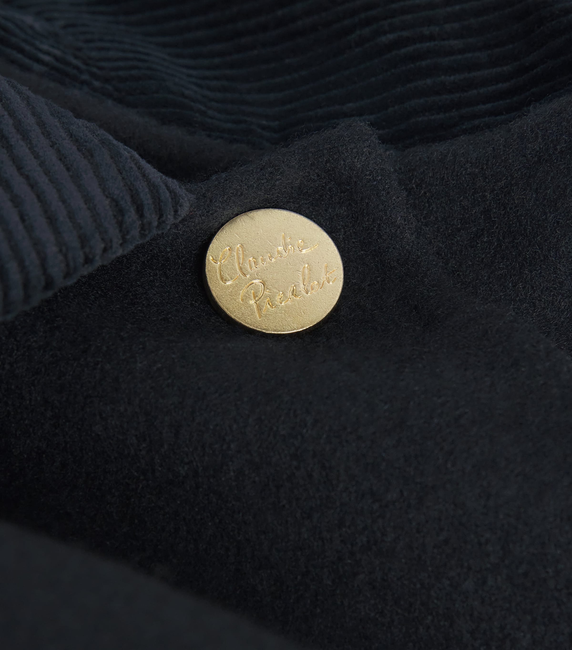 Wool Tailored Coat NAVY Image 5