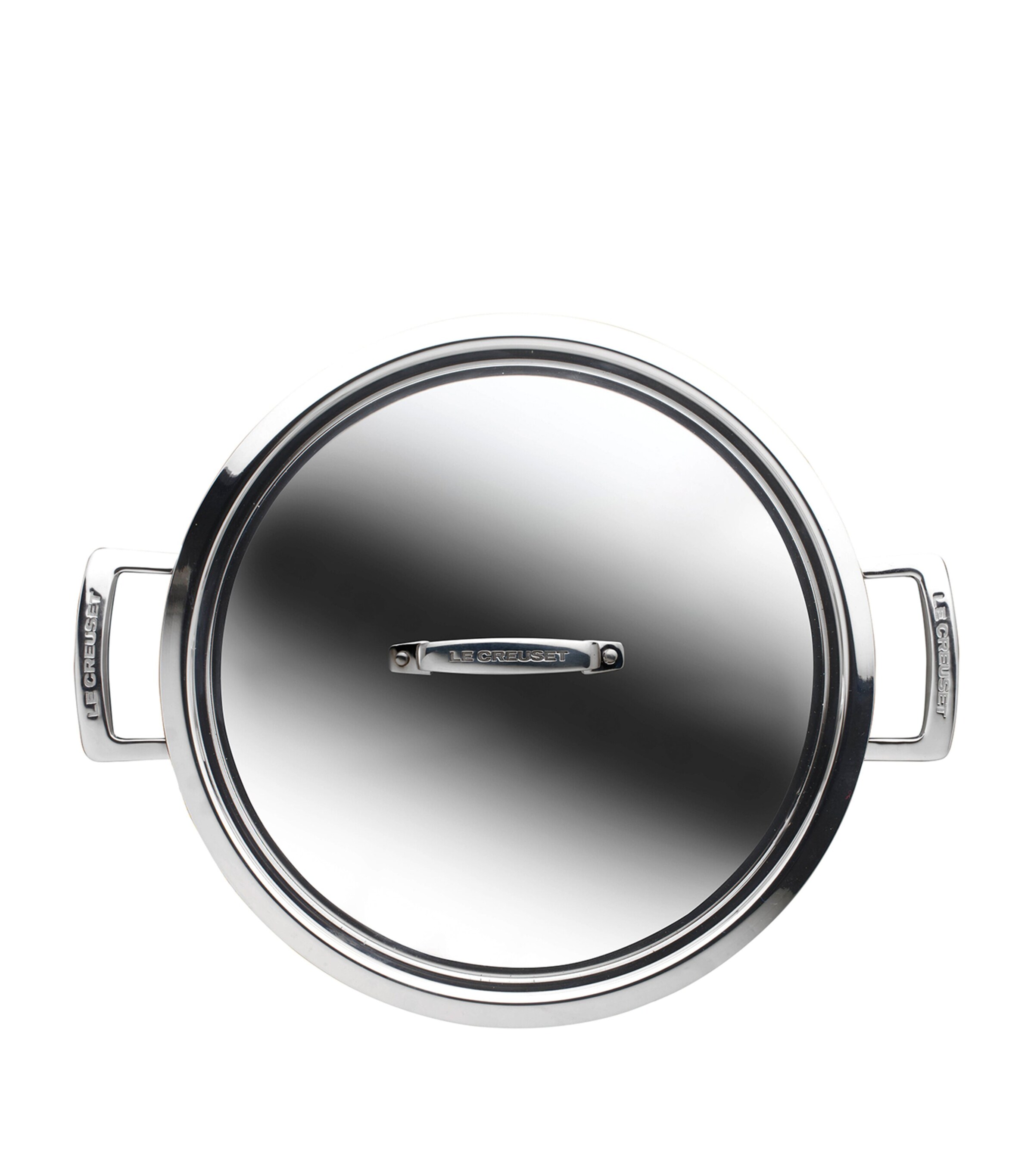 3-Ply Stainless Steel Shallow Casserole Dish (26cm) STEEL Image 2