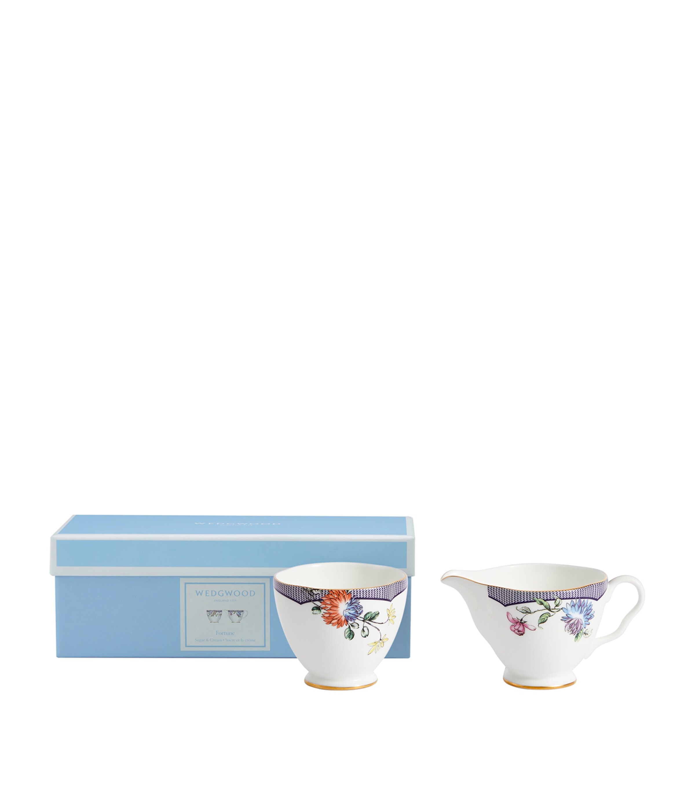 Wedgwood Fortune Sugar Bowl and Creamer Set Image 4
