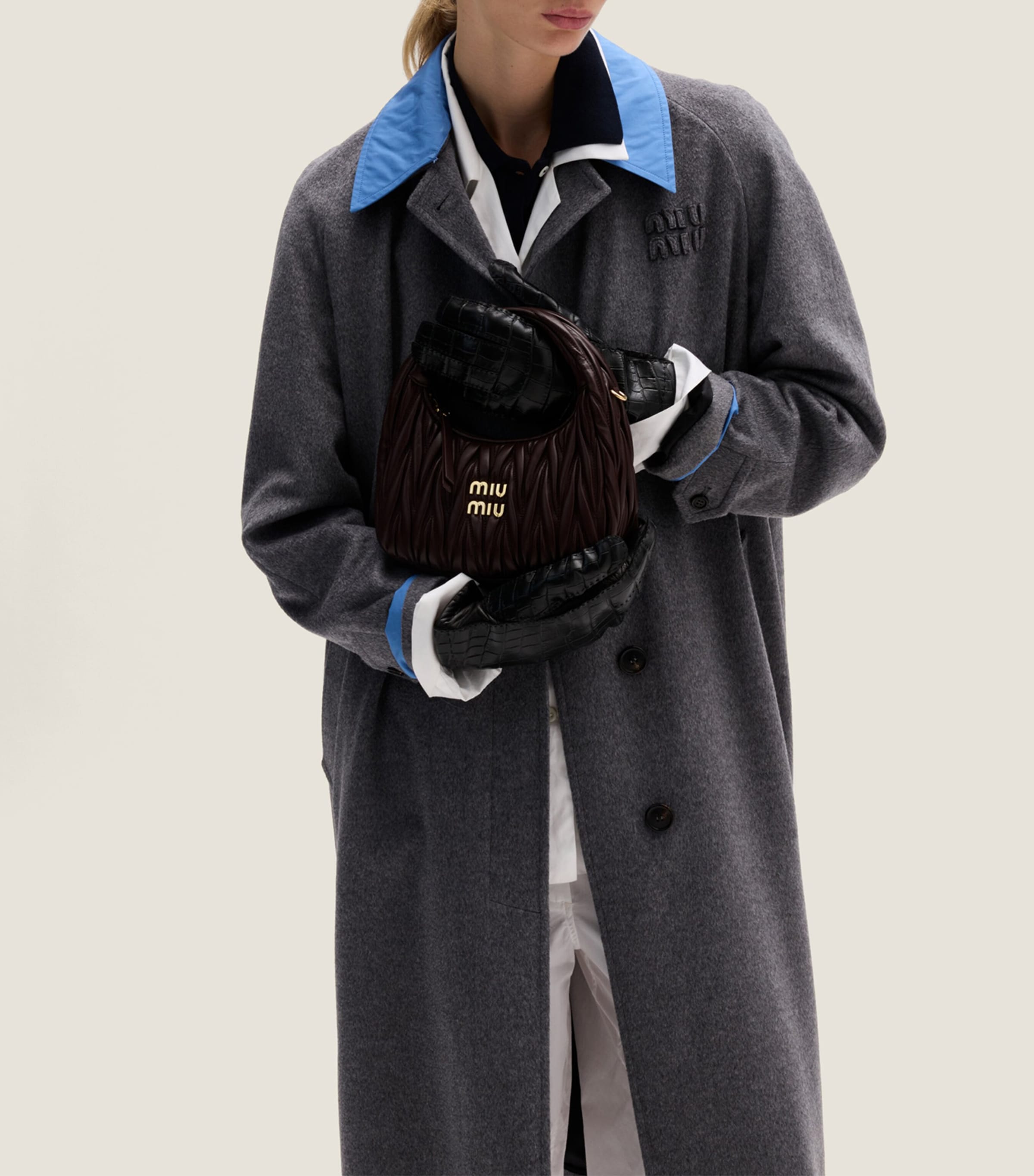 Matelassé Leather Wander Top-Handle Bag F0NBL Image 2