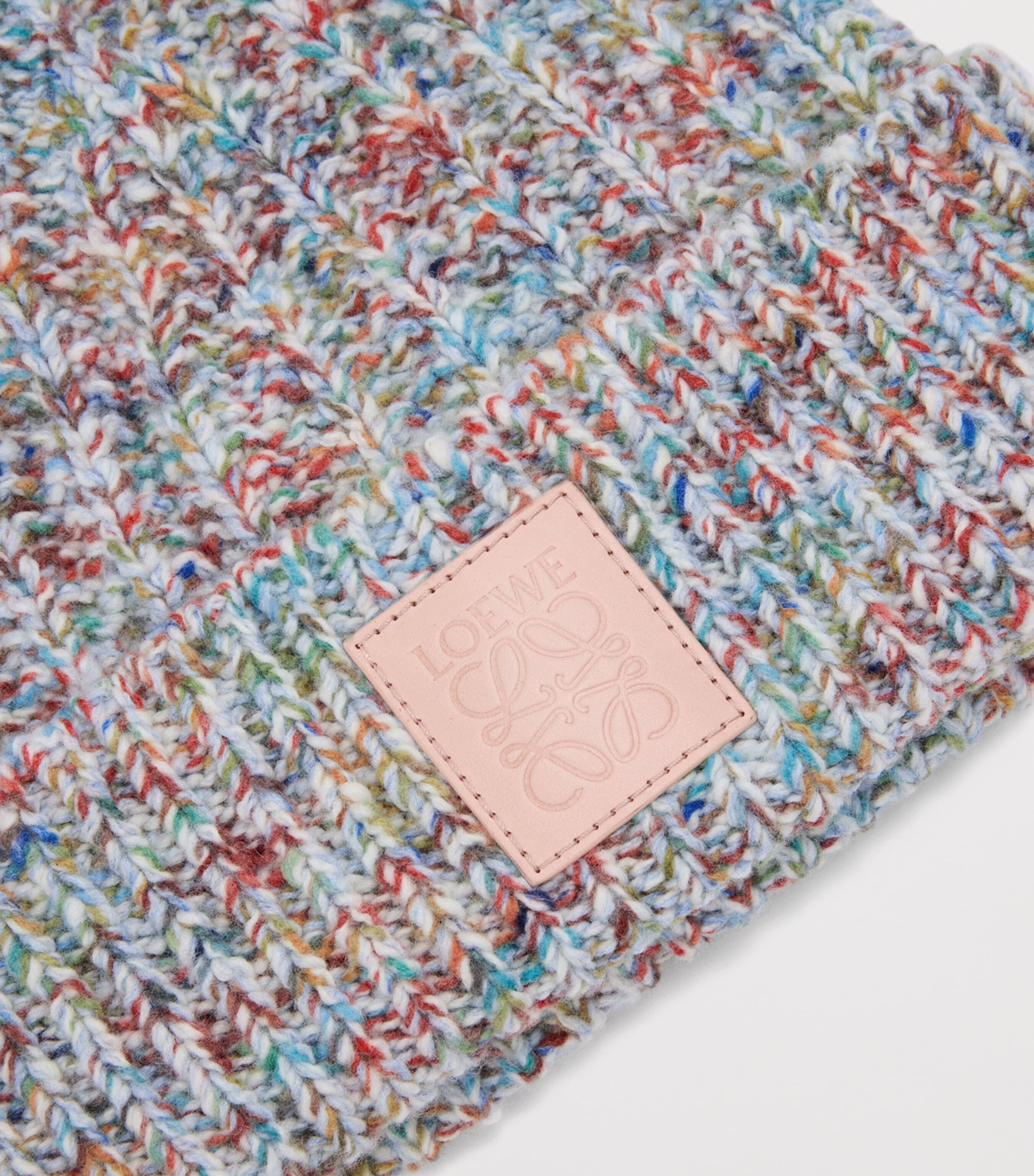 Wool-Cashmere-Blend Logo Beanie MULTICOLOR Image 4