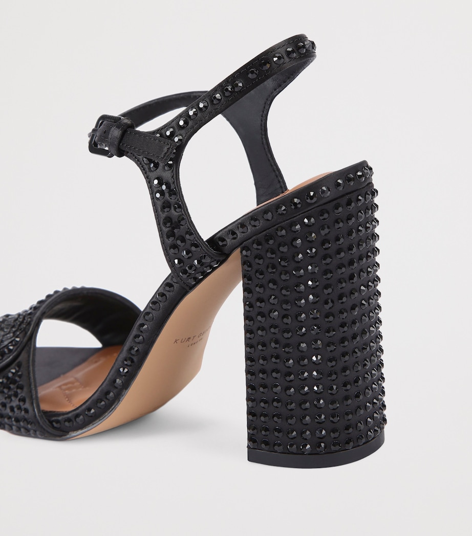 Embellished Langley Heeled Sandals BLACK Image 2