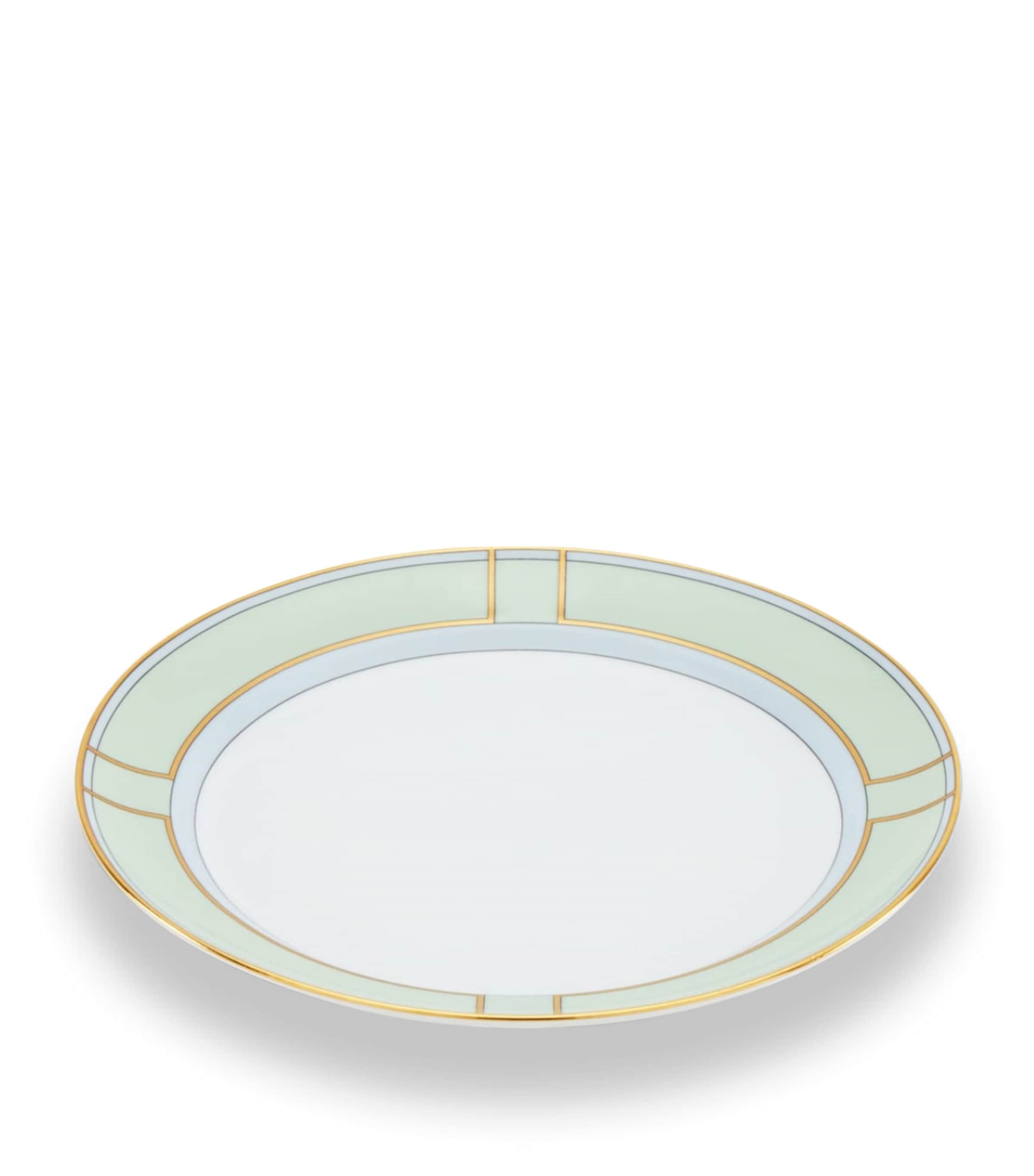 Ginori 1735 Porcelain Colonna Diva Verde Side Plate (24cm) — photo 4