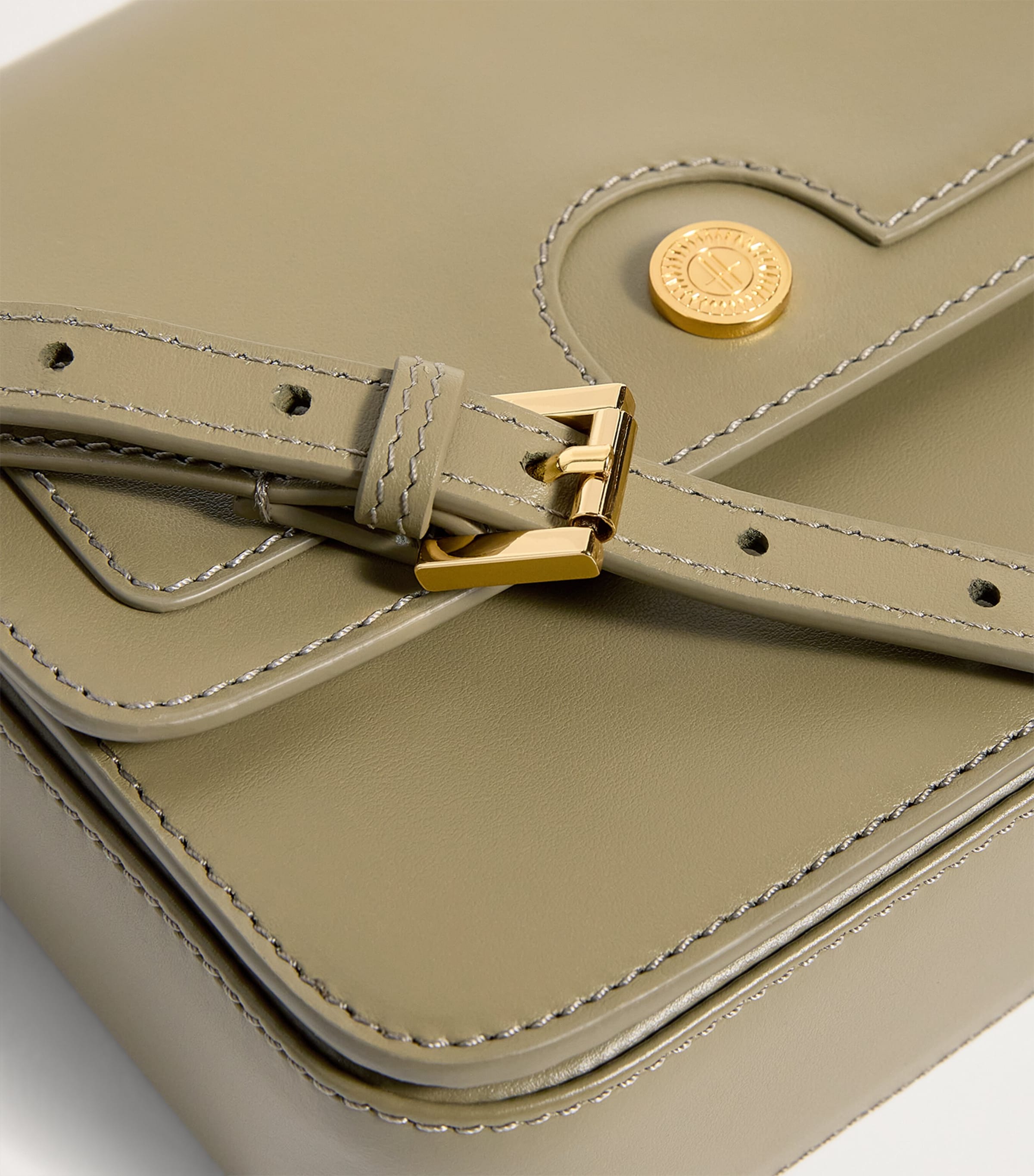 Leather Camera Bag OLIVE Image 6