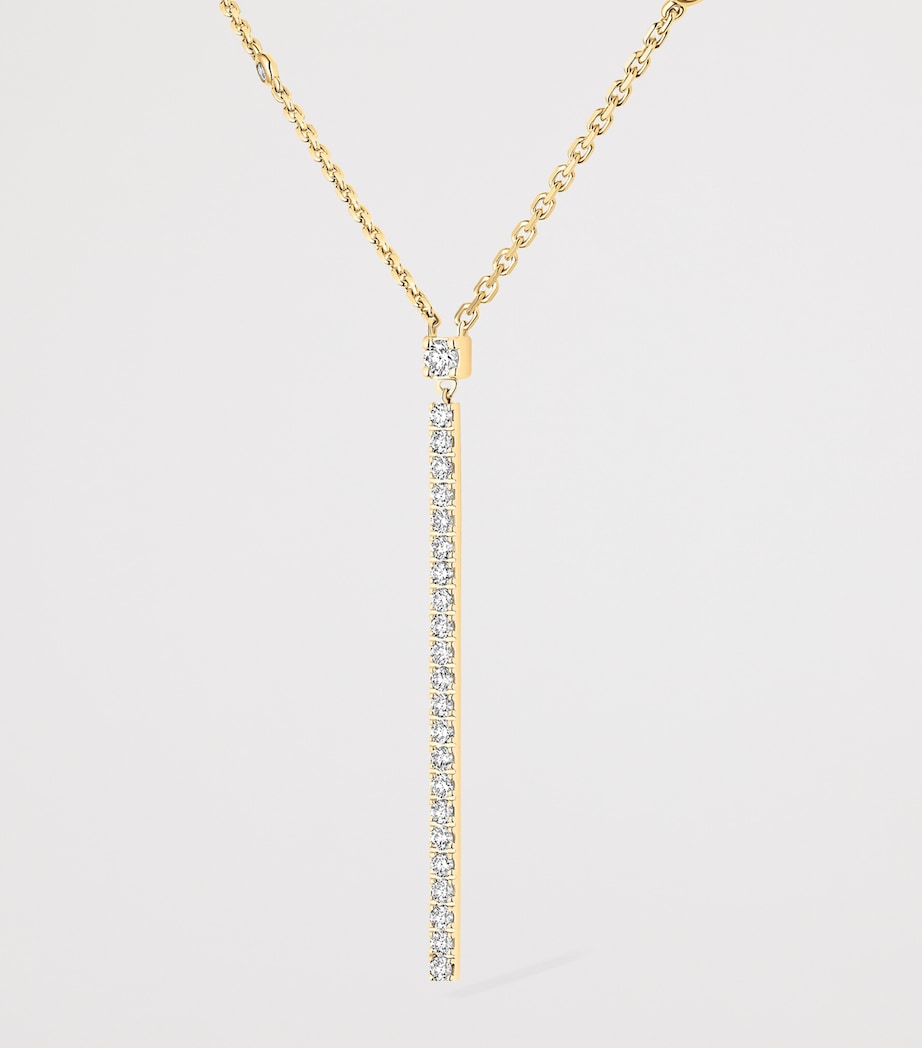 Messika Gatsby Yellow Gold and Diamond Necklace (0.38ct) Yellow Gold Image 3