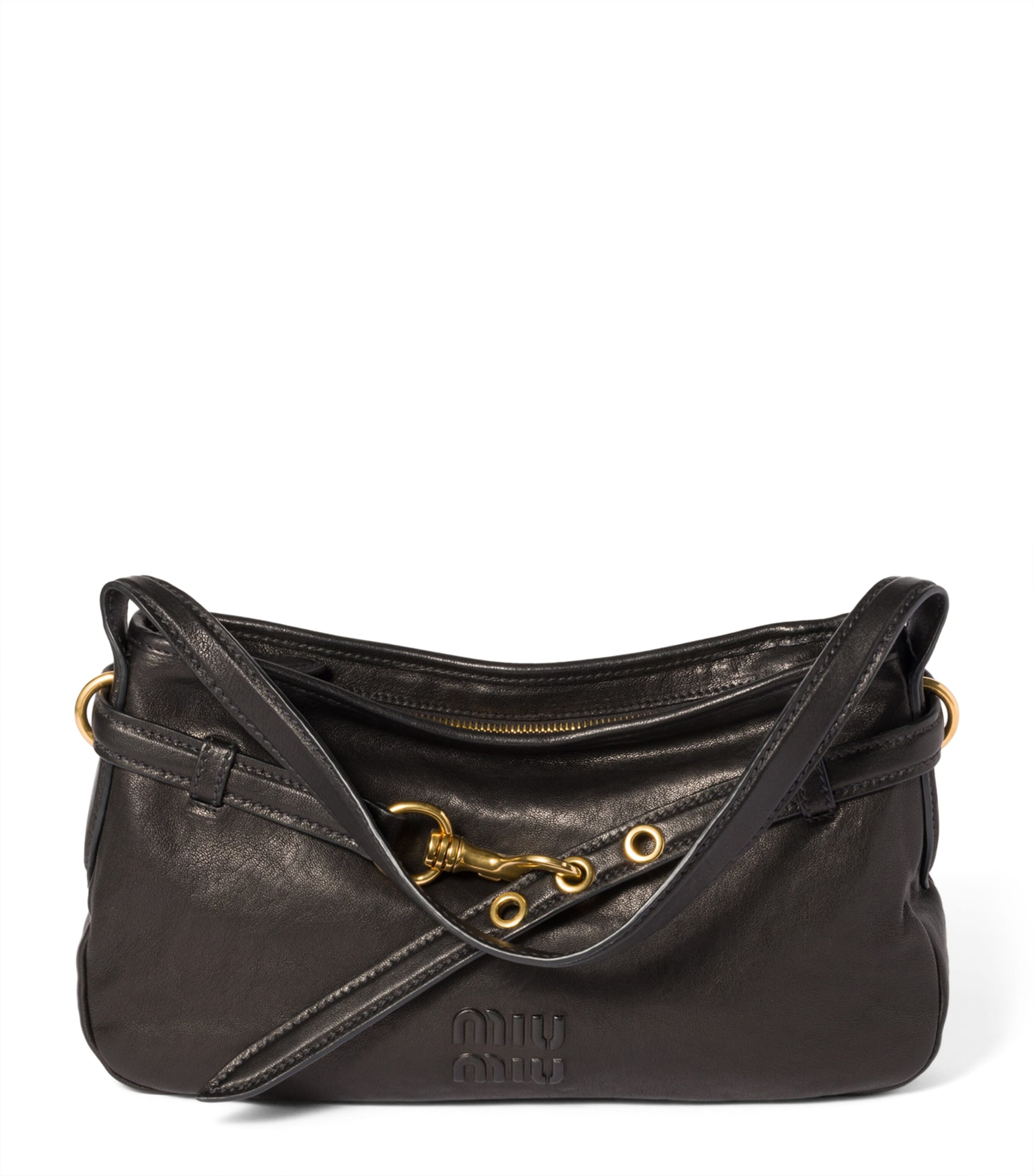 Nappa Leather Aventure Shoulder Bag F0002 Image 1
