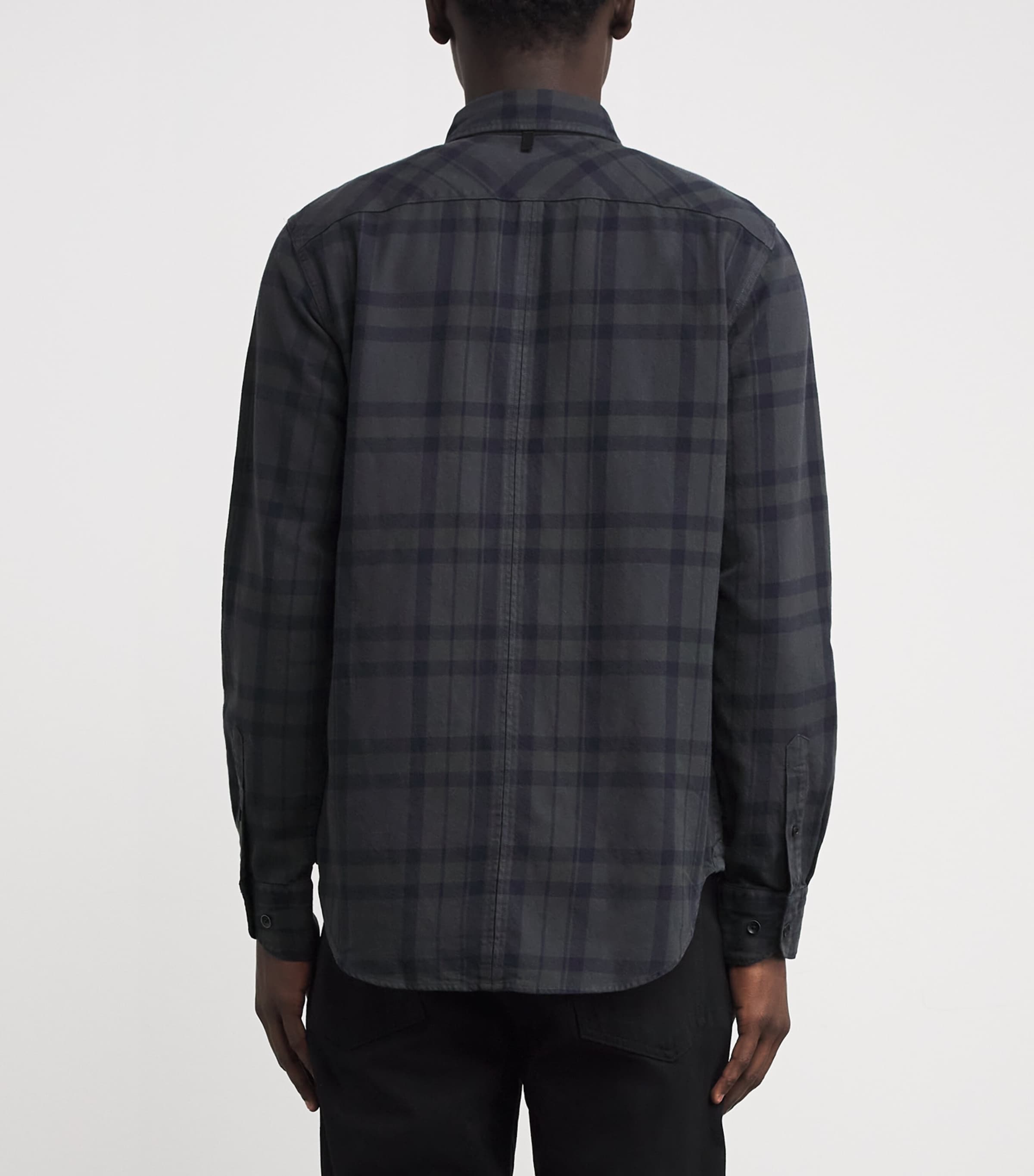Cotton Check Shirt OMBRE Image 4