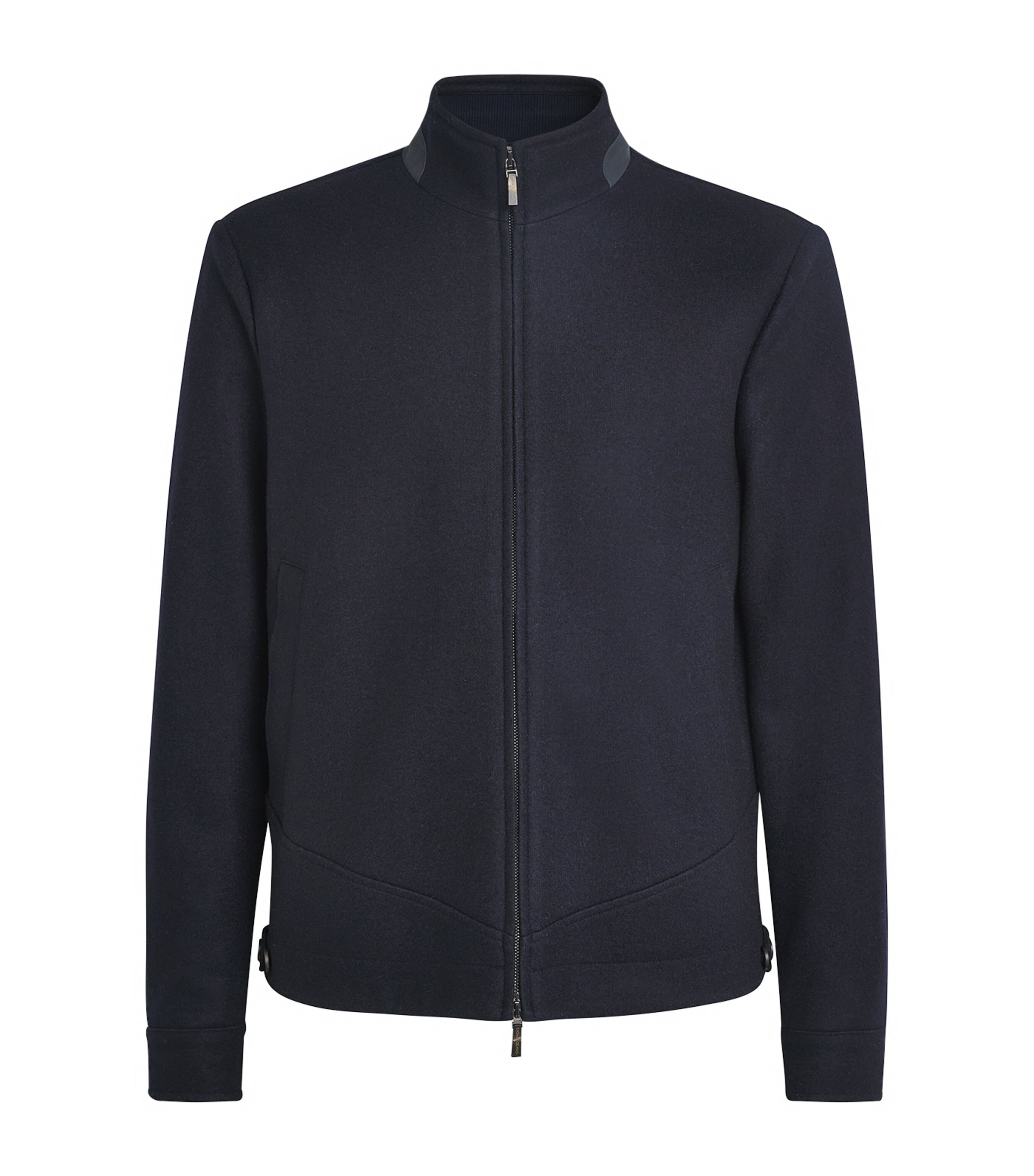 Colombo Cashmere-silk Lightweight Jacket In Blue