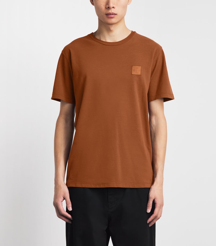 Stone Island Mens GHOST PIECE Logo T-Shirt Image 4