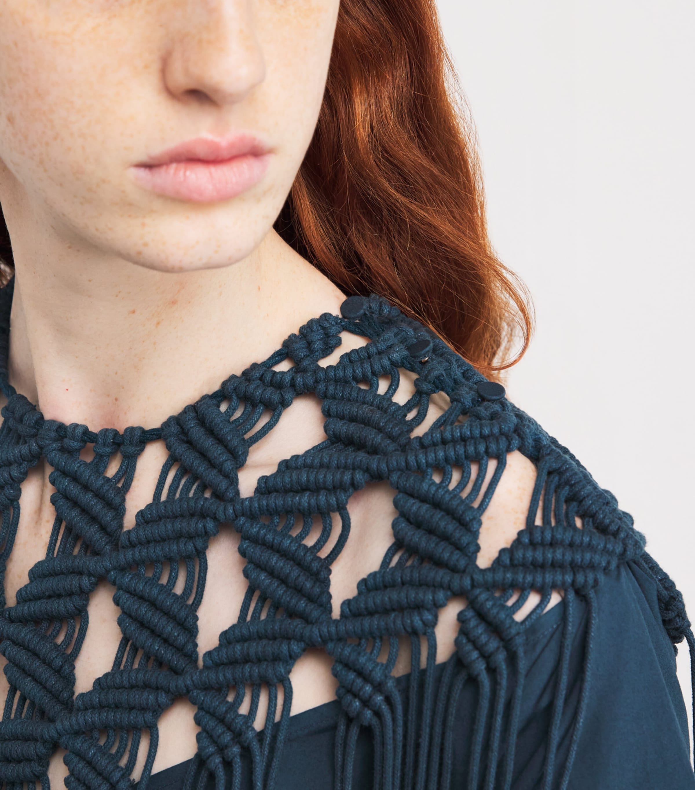 Cotton Miel Dress DARK TEAL Image 7