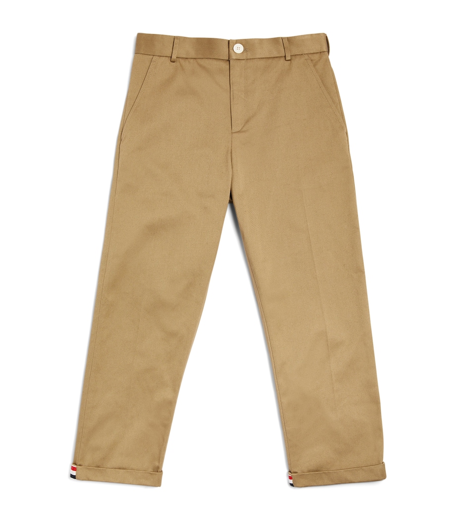 Cotton Twill Chinos (2-12 Years) CAMEL Image 1