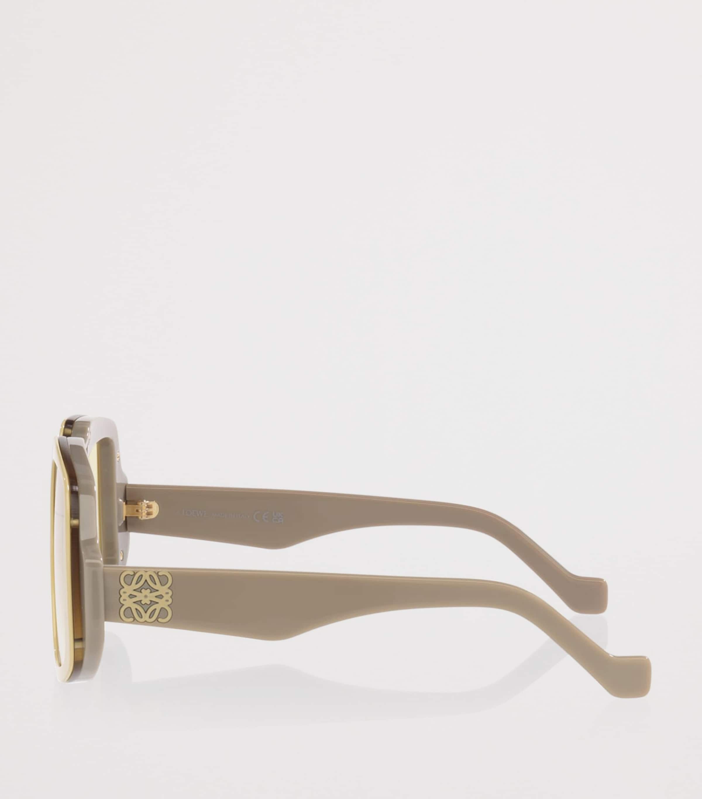 LOEWE Anagram Oversized Square Sunglasses Brown Image 3