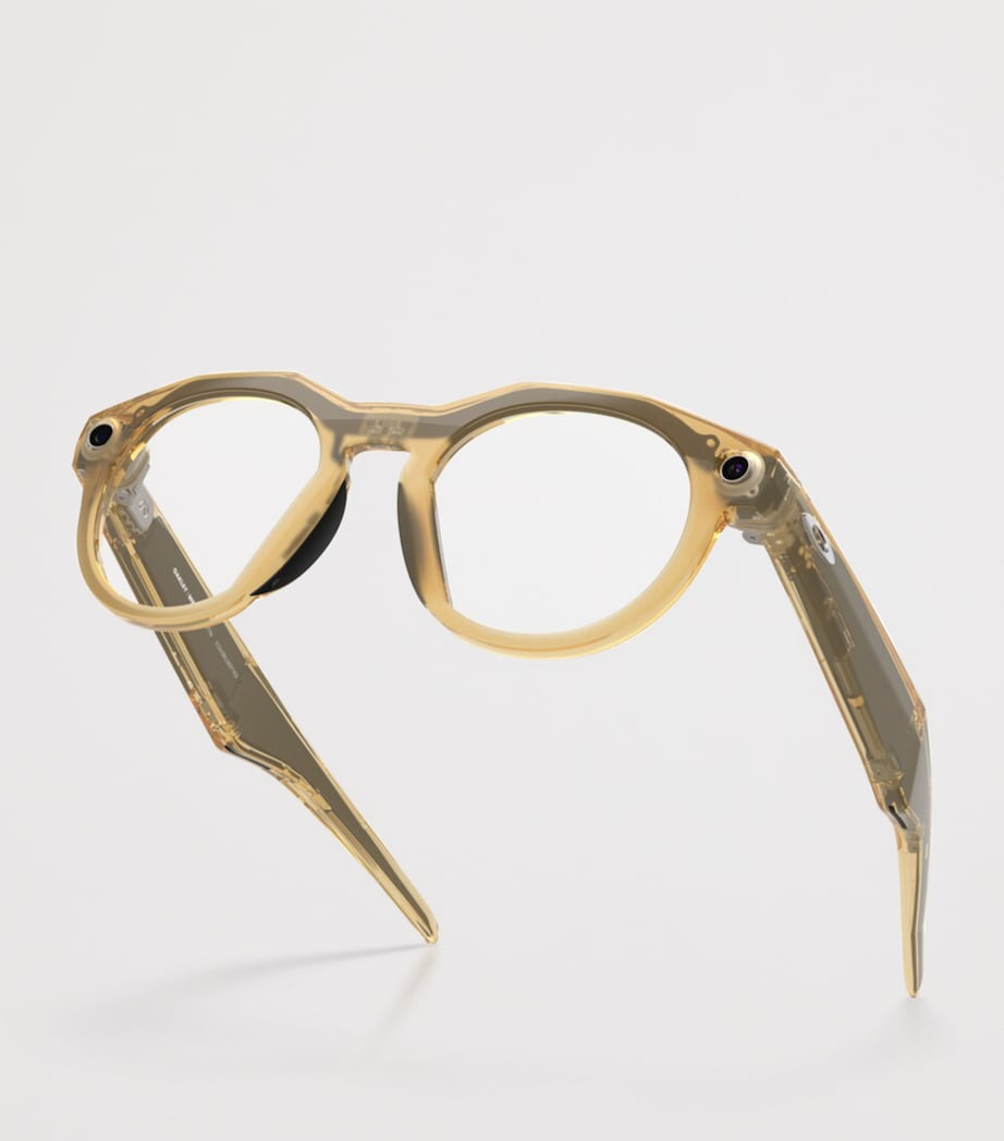 Oakley x Meta HSTN Transitions AI Sunglasses Yellow Image 5
