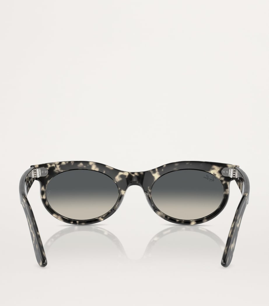 RB2242 Wayfarer Oval Sunglasses 133371 Image 4
