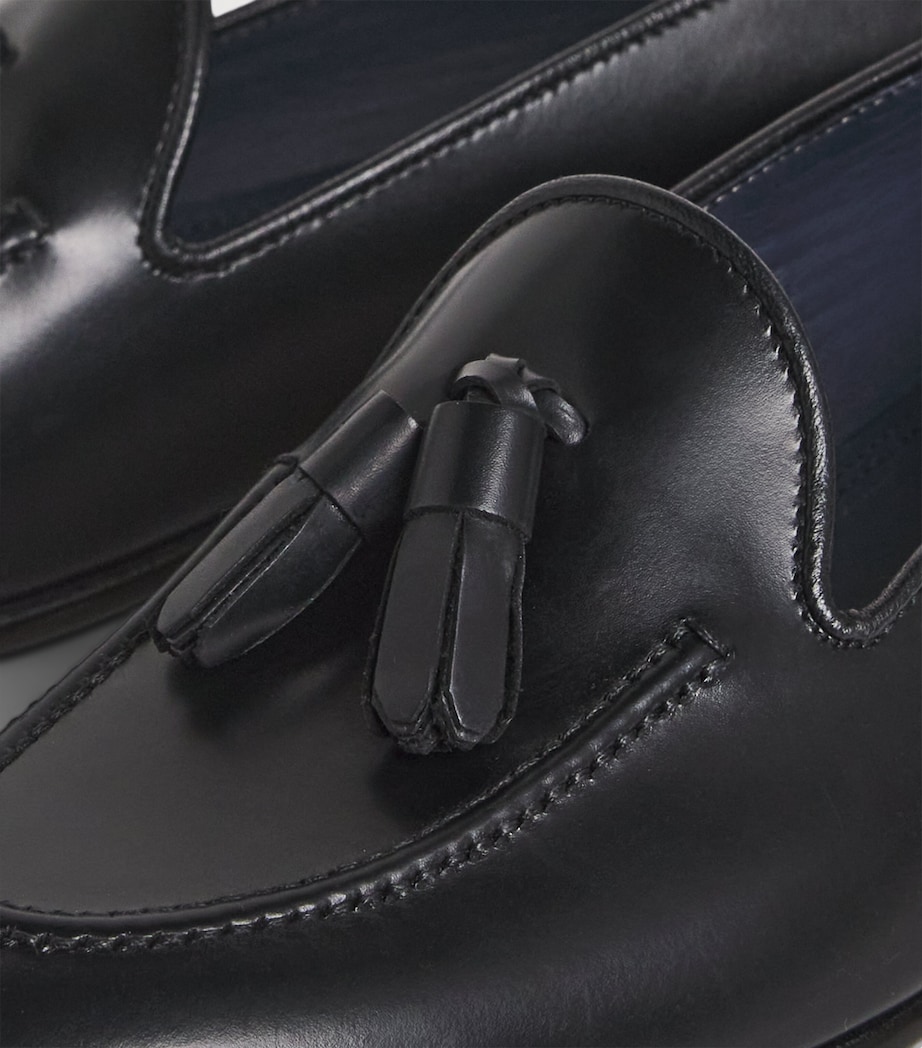 Brioni Leather Tassel Appia Loafers Image 7