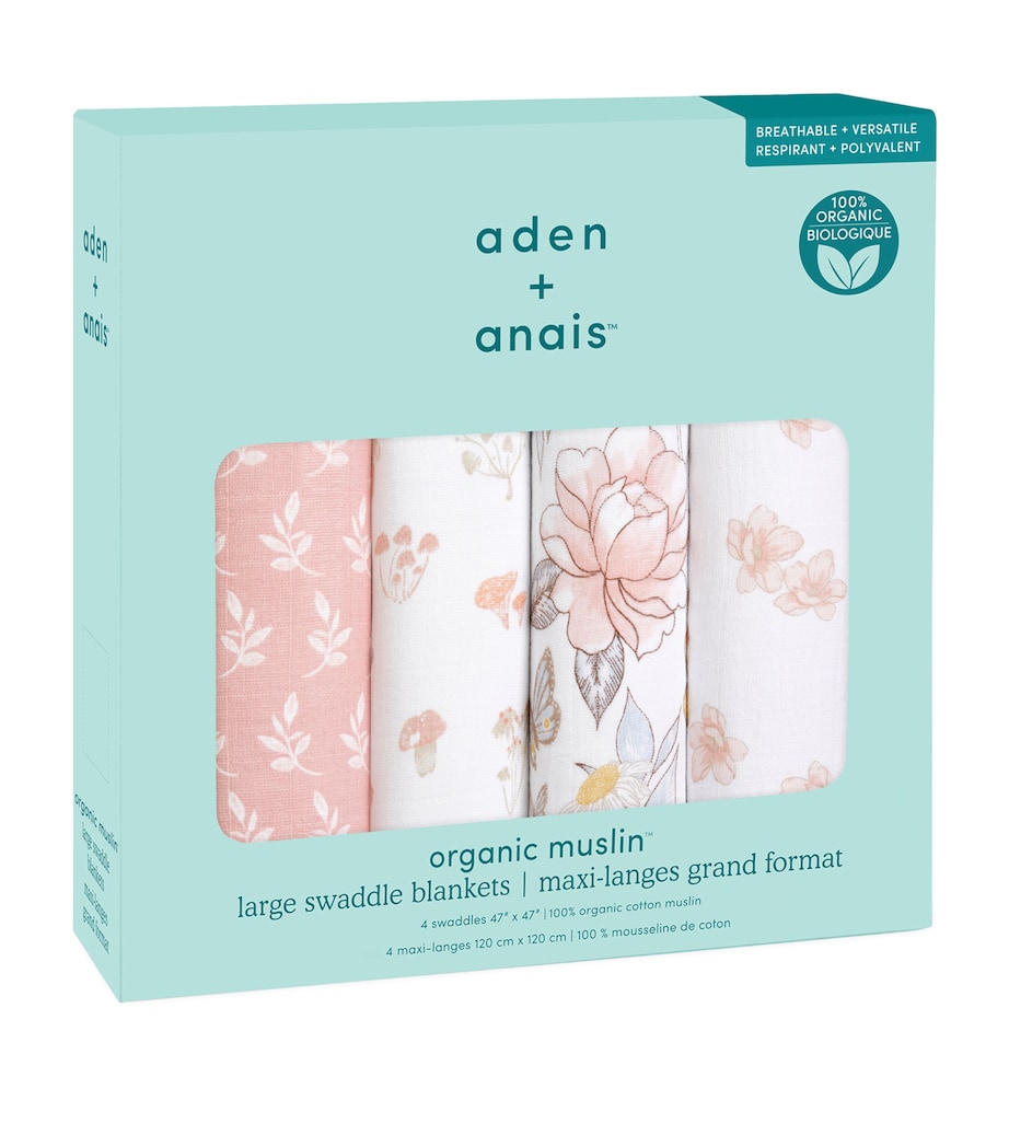 Earthly Swaddles (Set of 4) EARTHLY Image 3