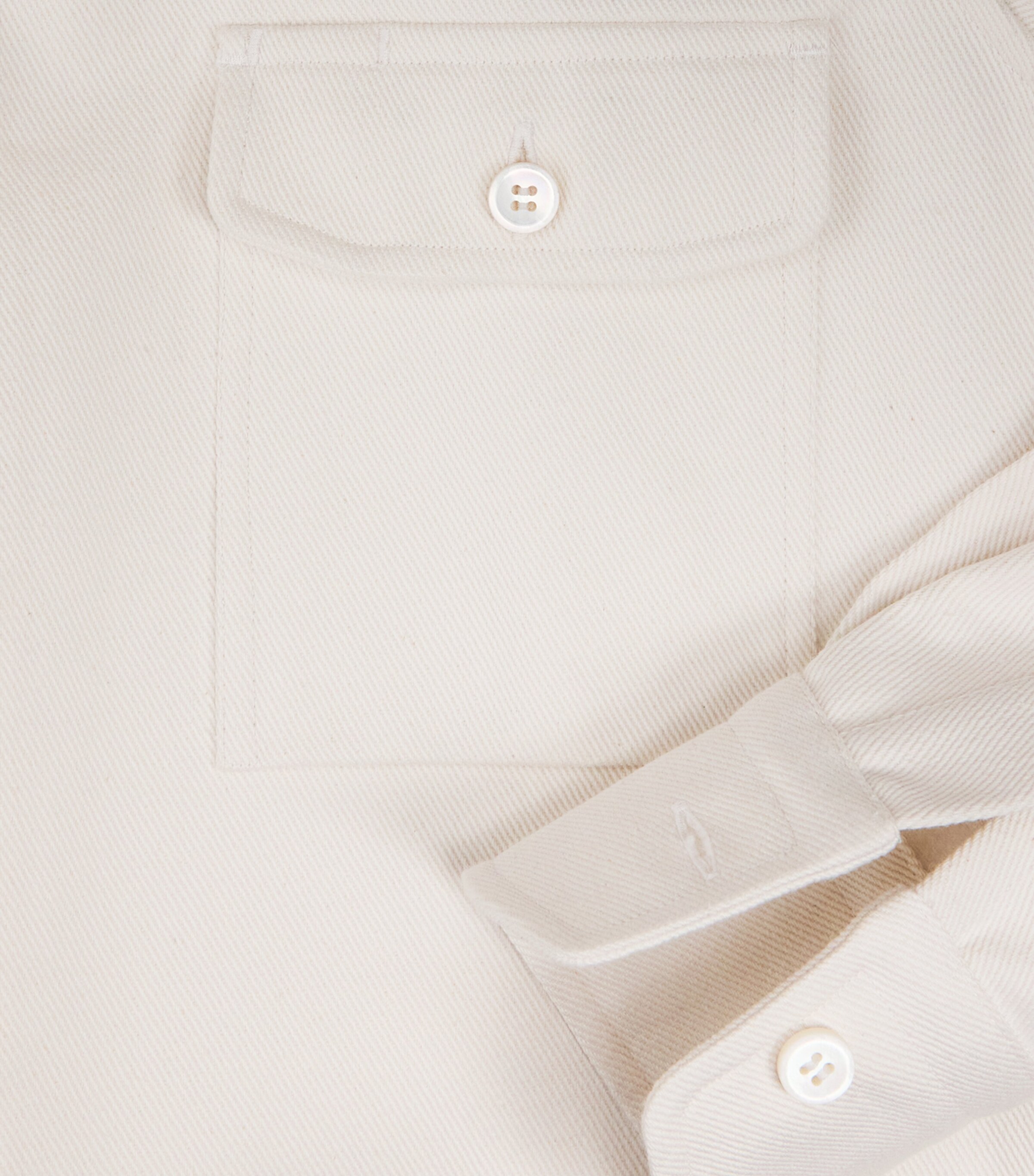 Brioni Womens Cotton-Silk Denim Shirt Image 6