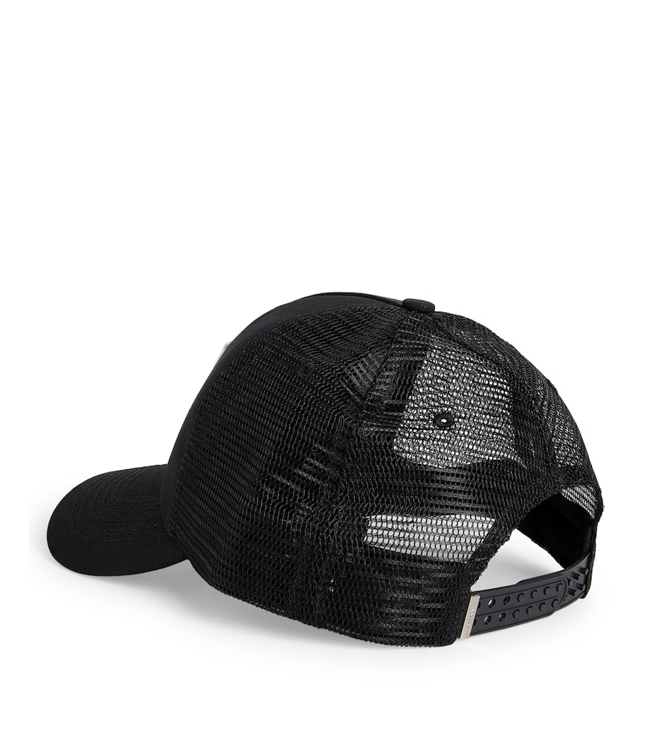 Logo Trucker Cap BLACK / WHITE-004 Image 2