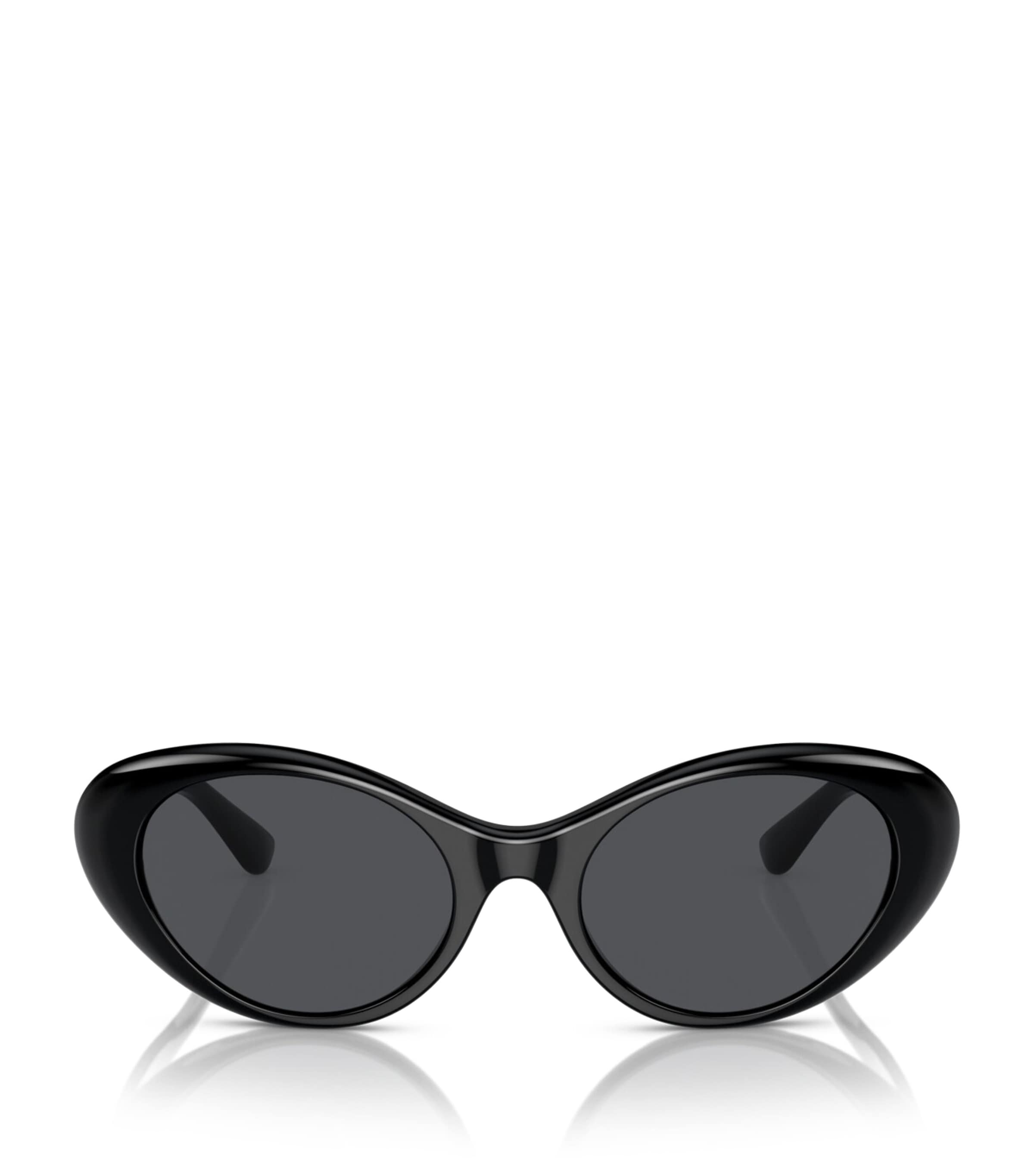 Versace Sonnenbrille Mit Cat-eye-gestell In Black