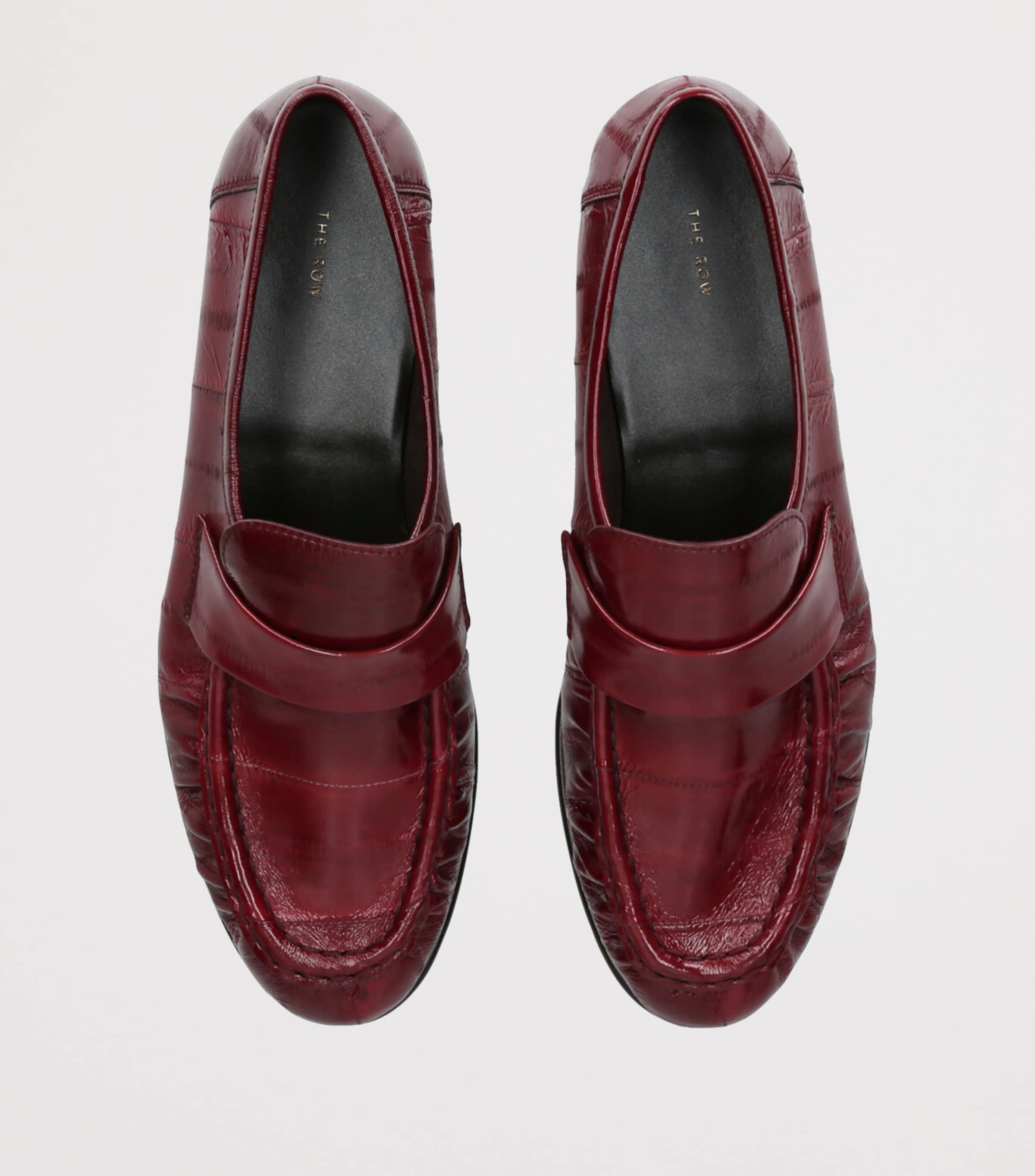 Soft Eel Loafers RED Image 4