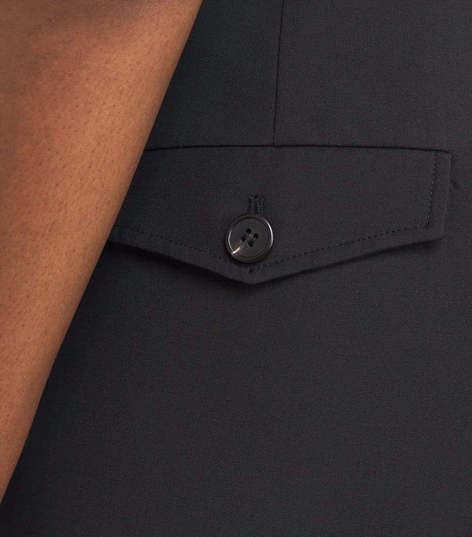 Corinthian Straight Tailored Trousers DBLK BLACK Image 6