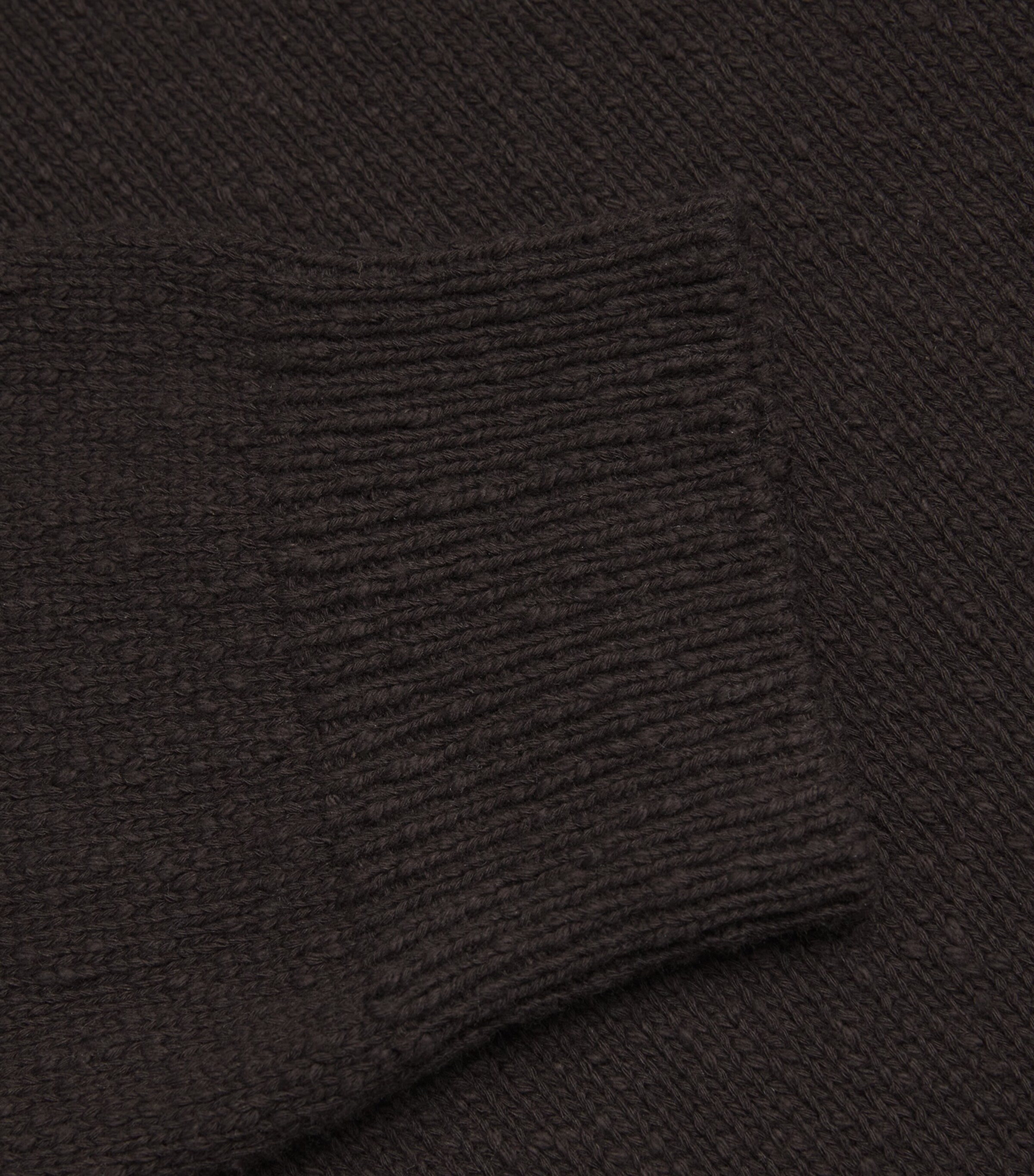 PAIGE Mens Cotton Ferguson Sweater Burnt Cocoa Image 5