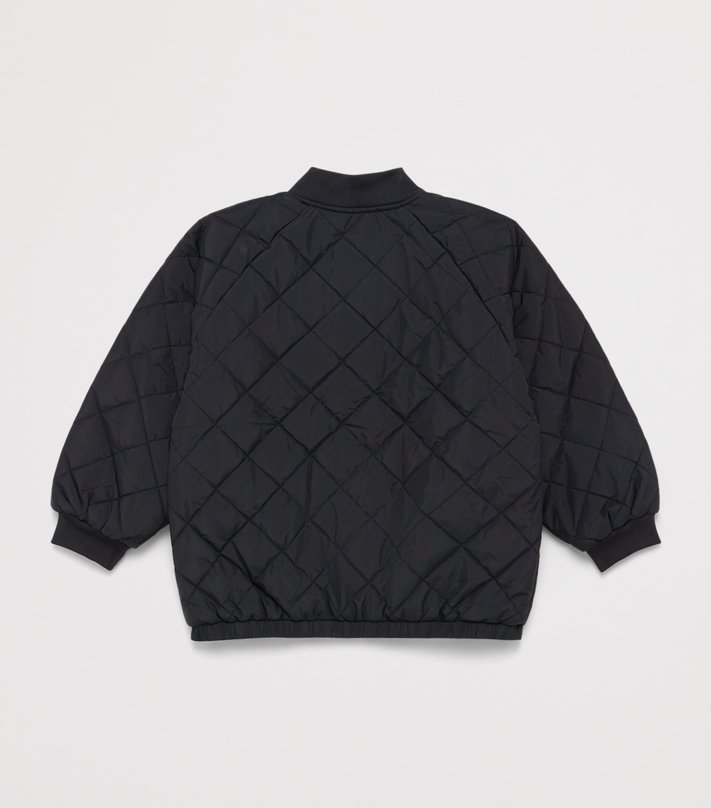 Mini Rodini Ritzratz Quilted Jacket (3-11 Years) Black Image 2