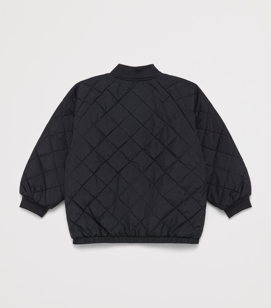 Mini Rodini Ritzratz Quilted Jacket (3-11 Years) Black Image 2