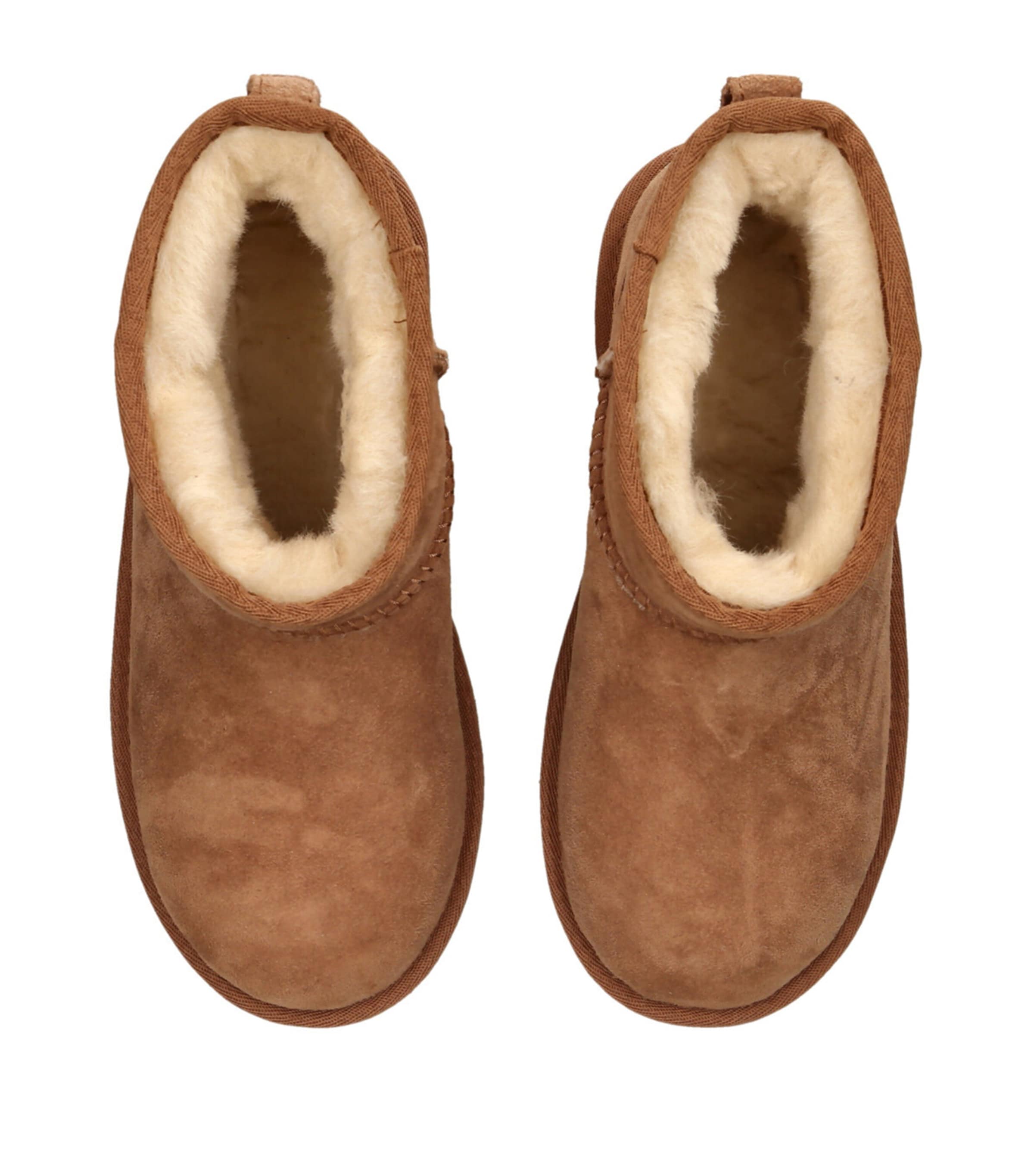 Suede Classic Mini II Boots BROWN Image 4