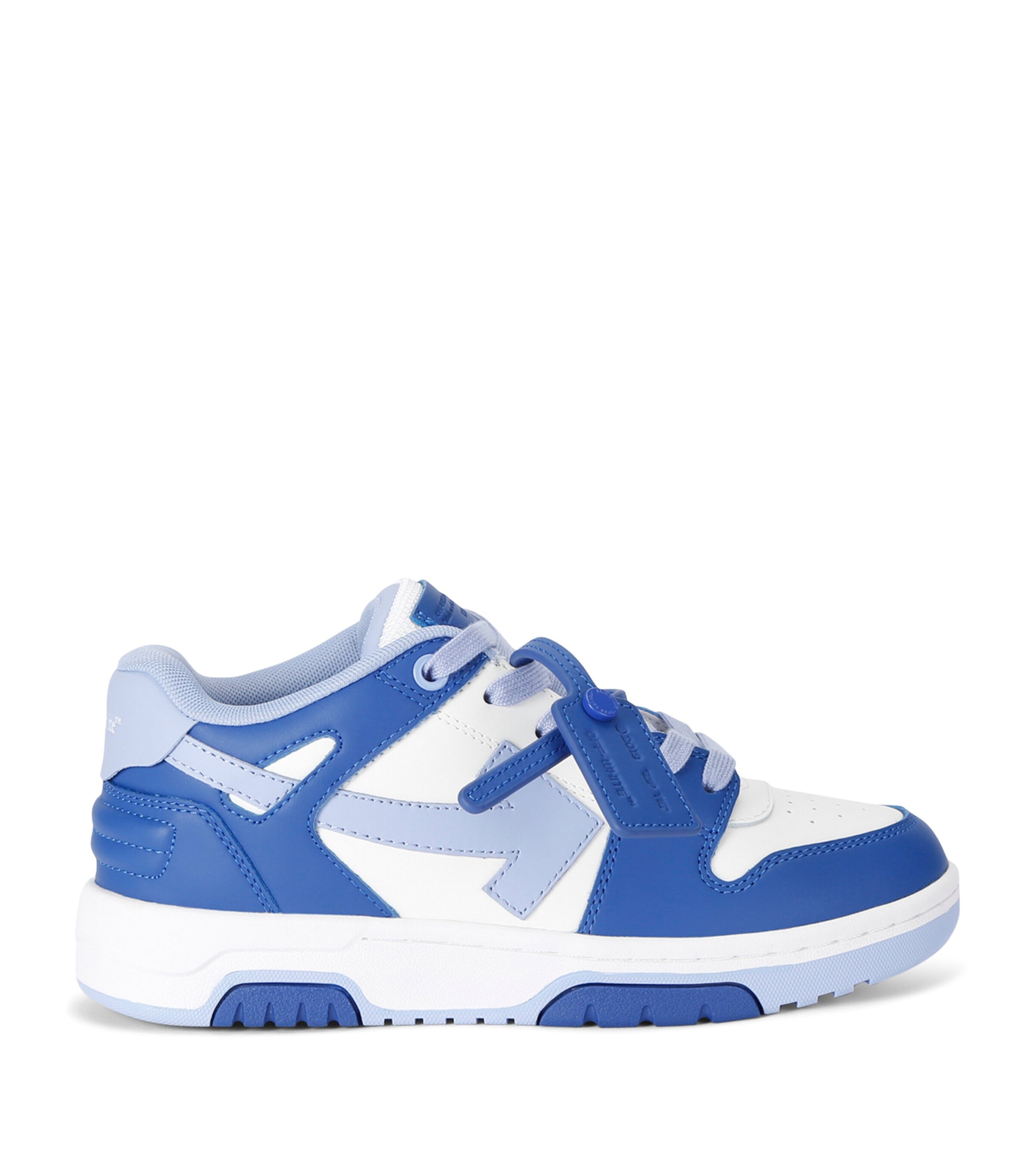 Leather OOO Sneakers BLUE Image 1