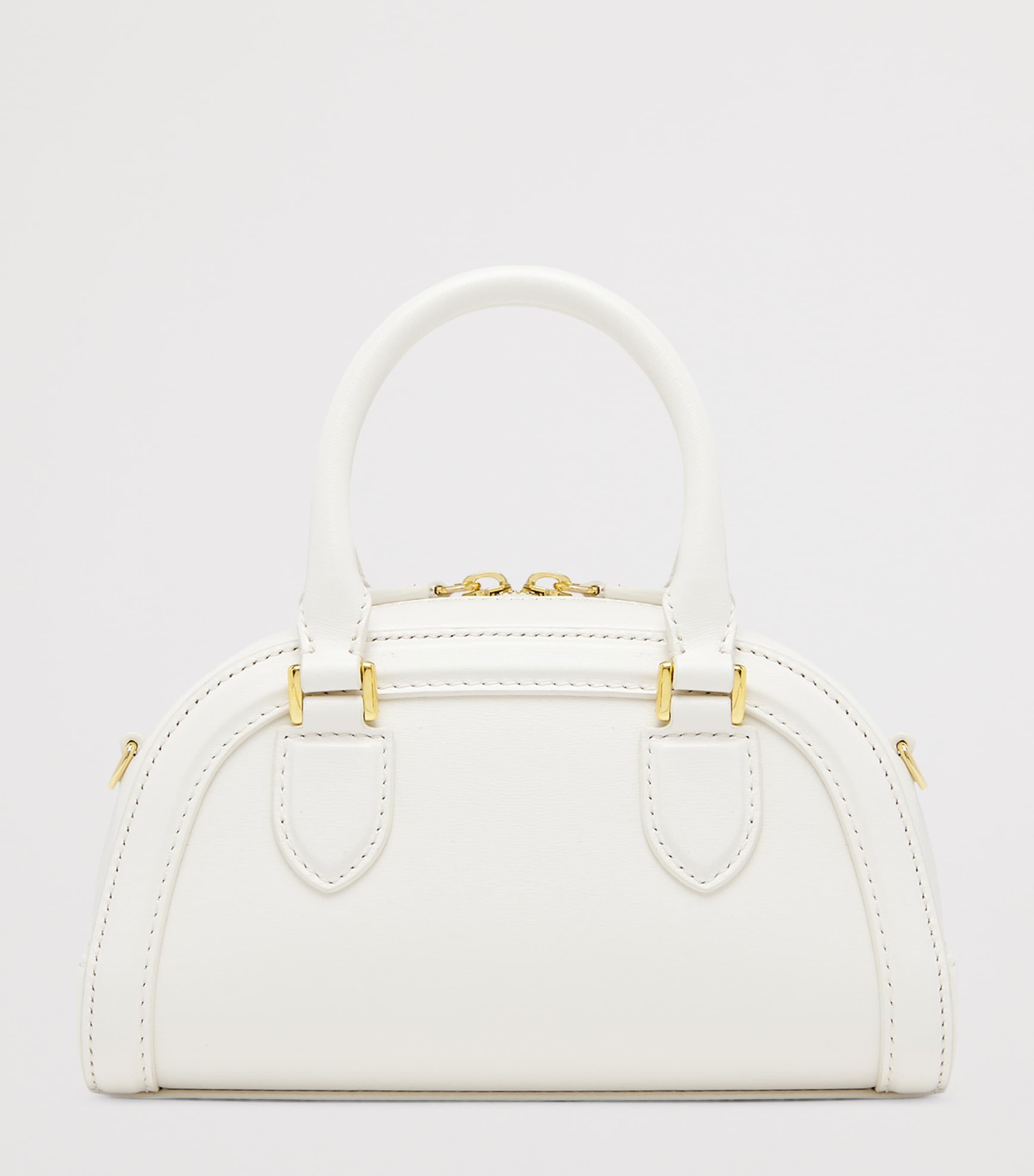 Mini Leather Birdee Boston Cross-Body Bag 9112 Image 4