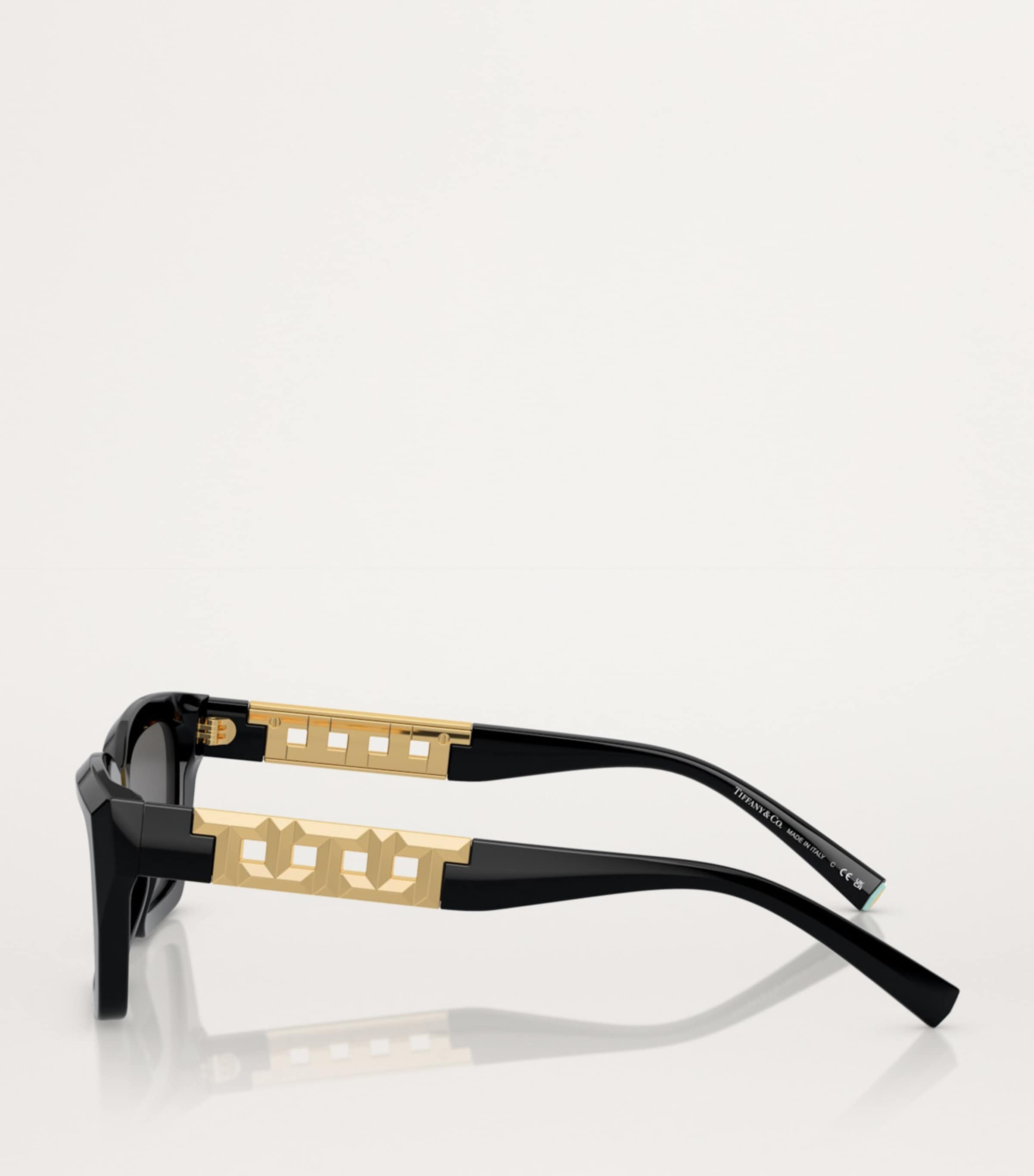 Acetate Rectangular Sunglasses 8001S4 Image 3
