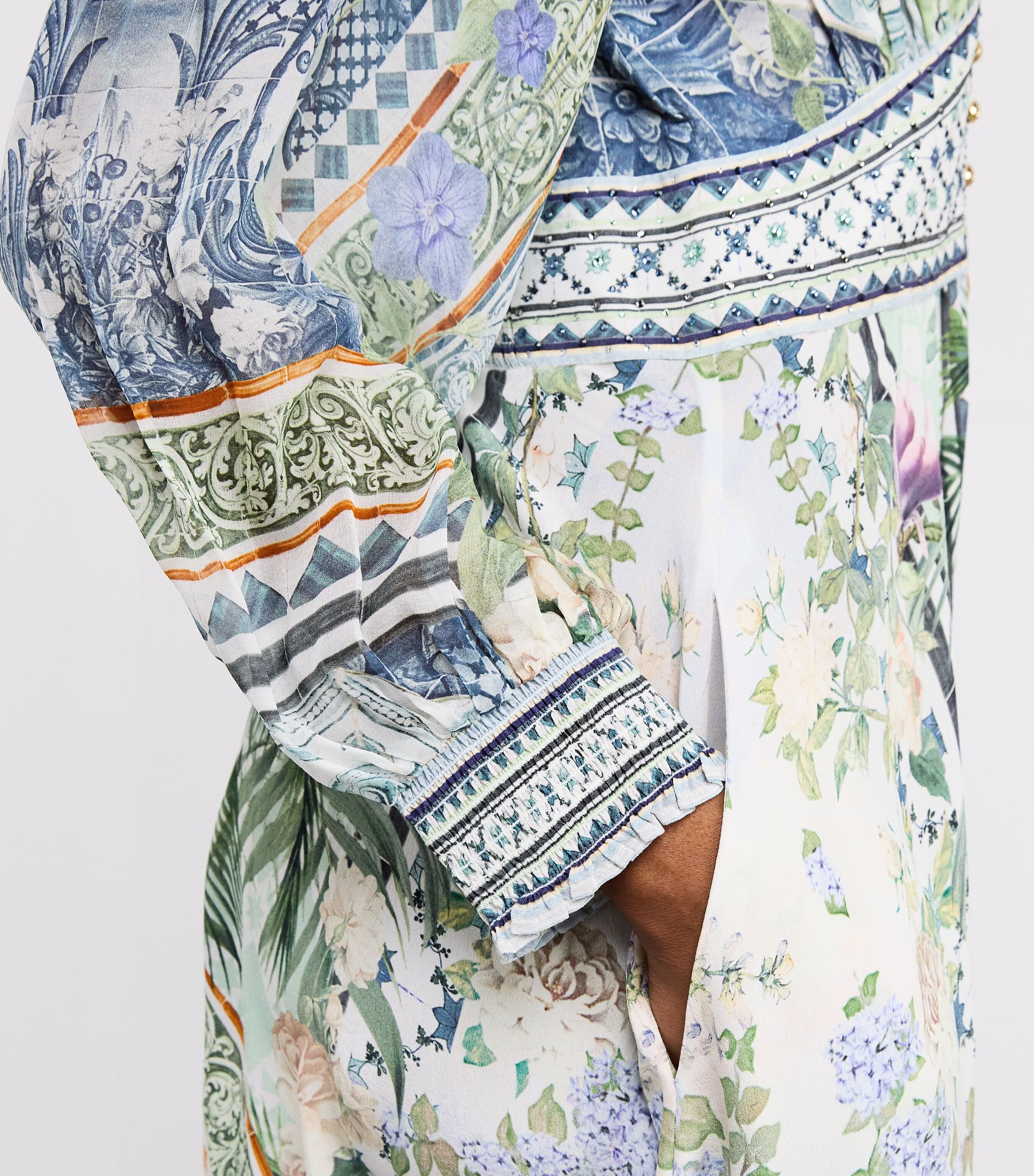 Silk Jardim Party Maxi Dress JARDPART Image 4