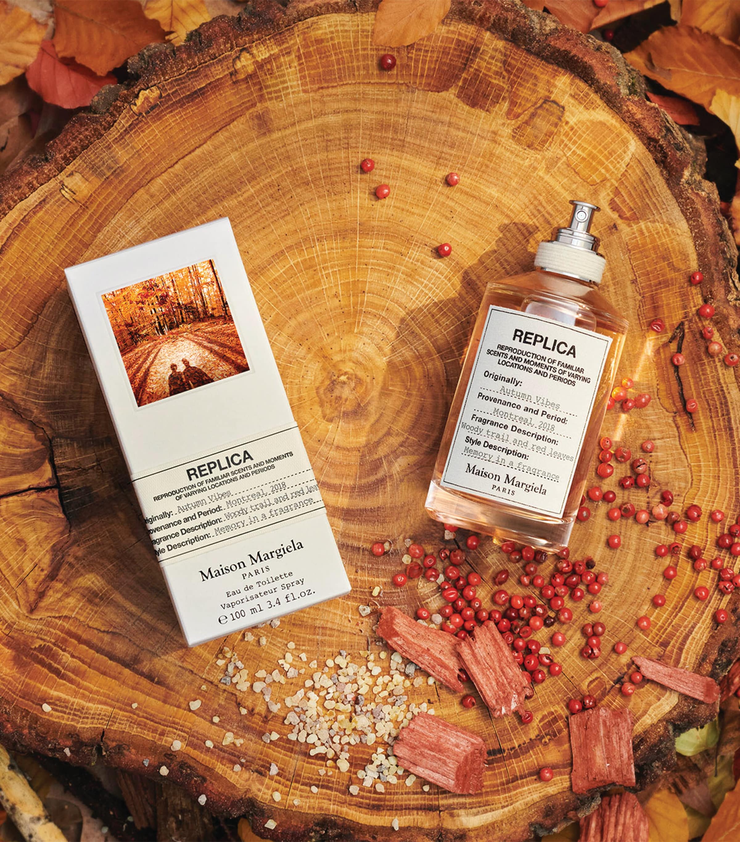 Replica Autumn Vibes Eau de Toilette (30-100ml) NO COLOUR Image 4