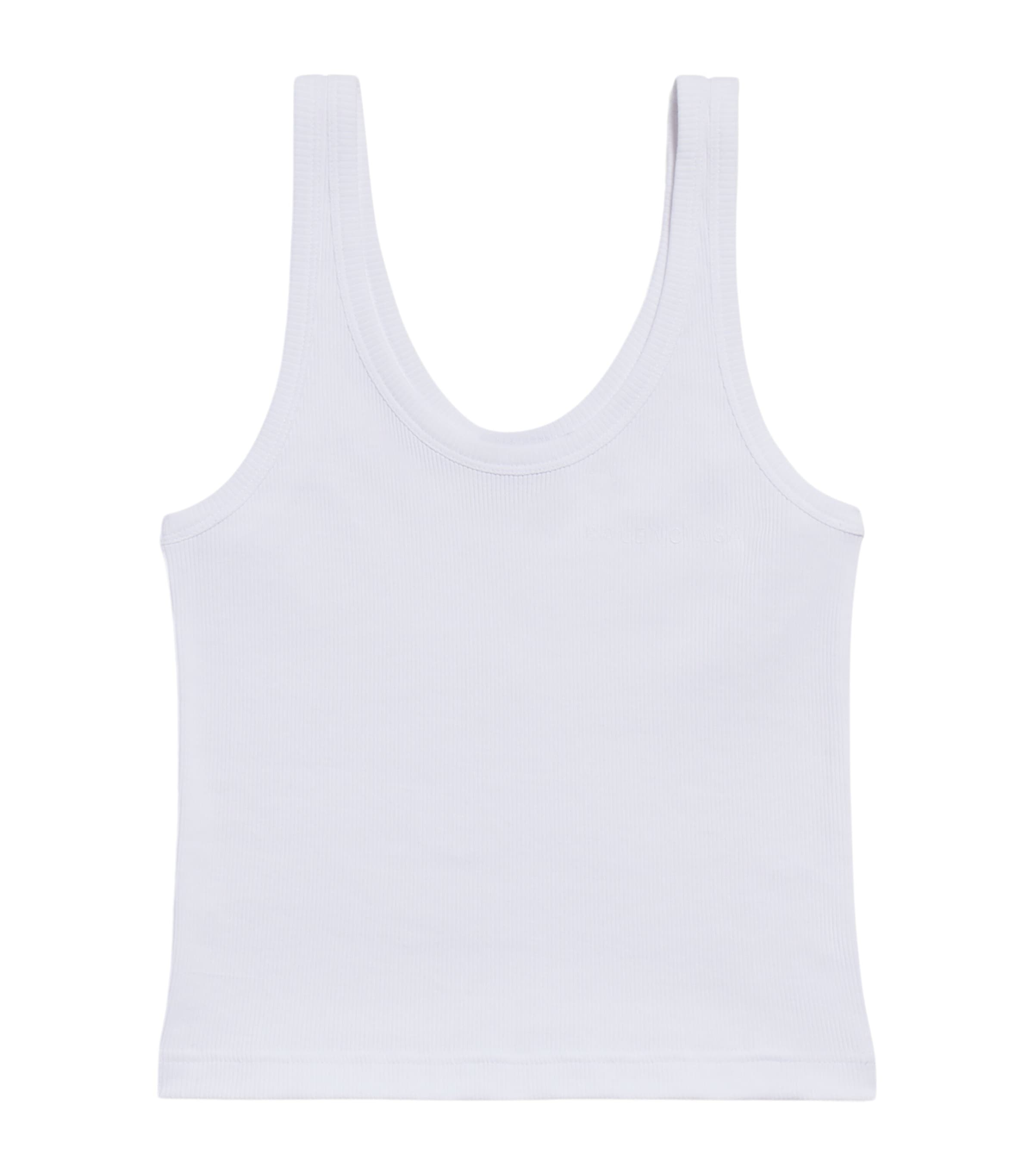 Balenciaga Womens Cotton Tank Top Image 1
