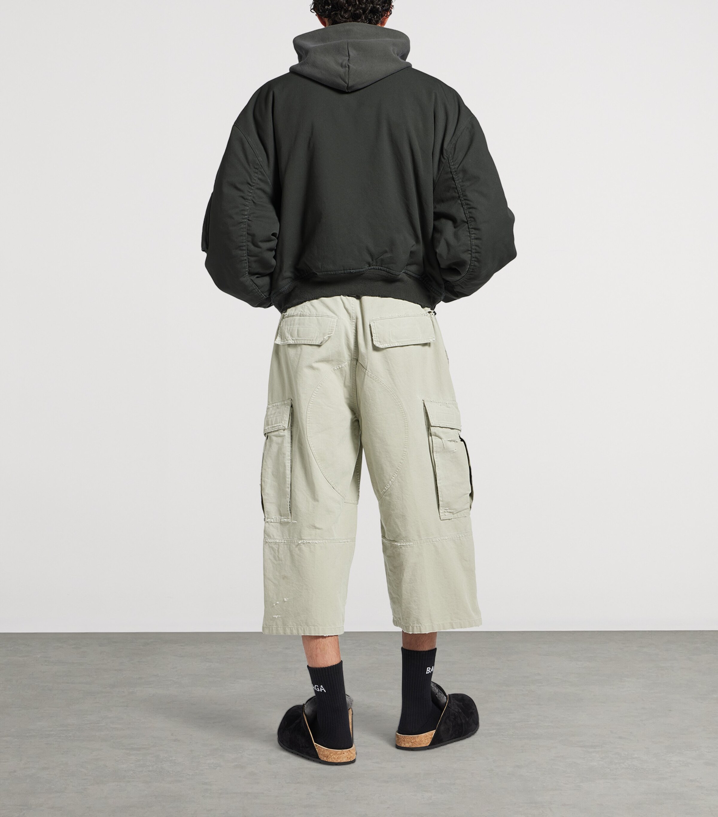 Distressed Cargo Shorts 2801 Image 3