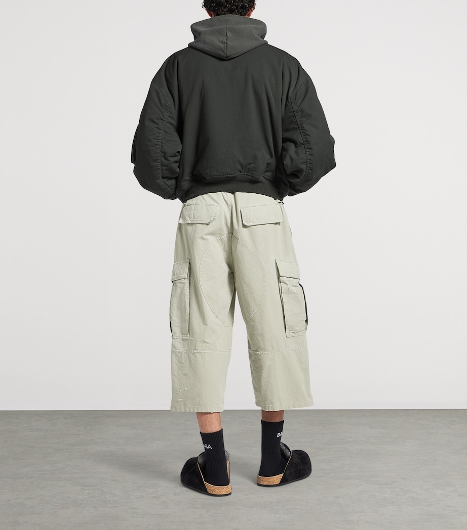 Distressed Cargo Shorts 2801 Image 3