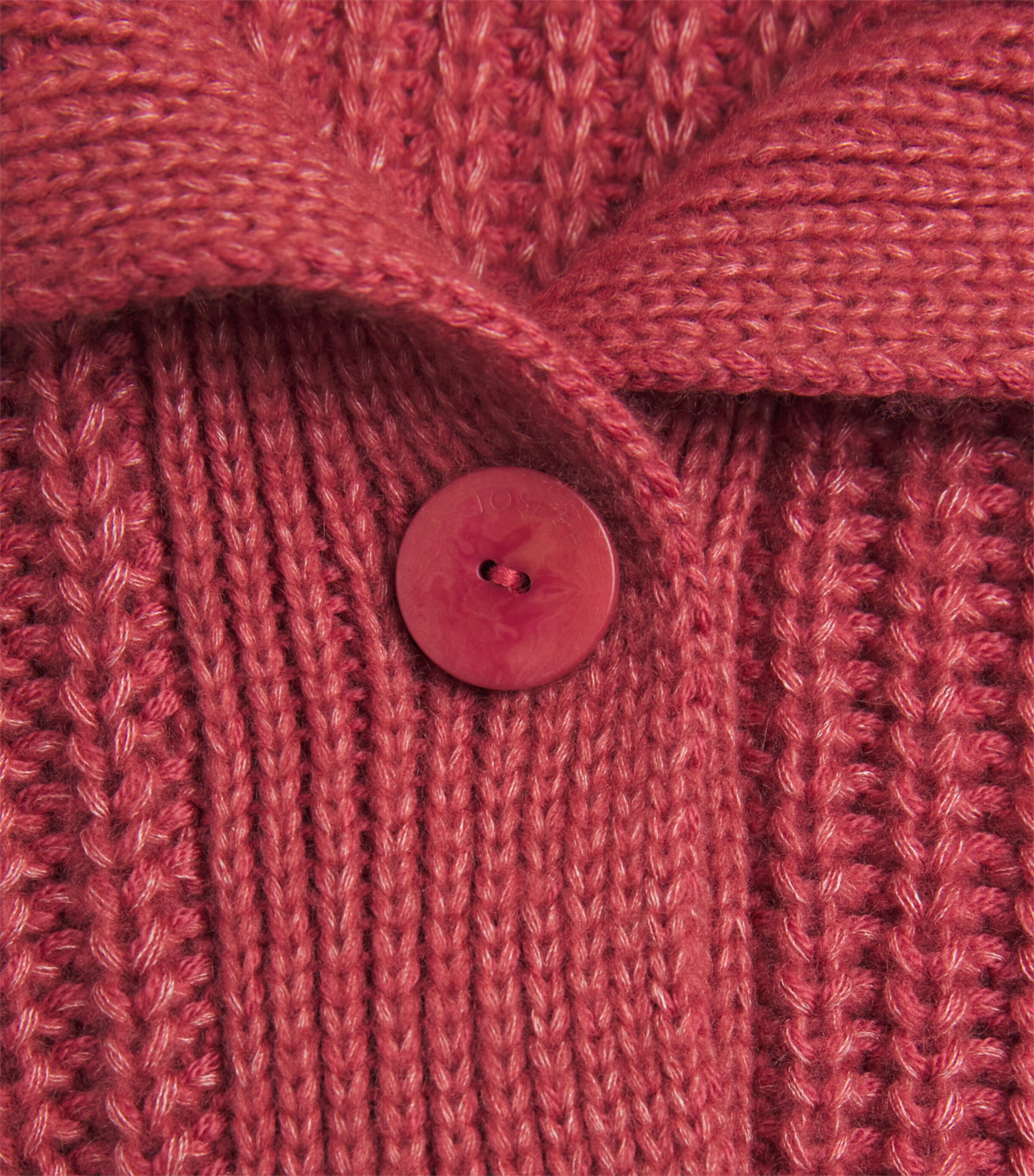 Joseph Womens Wool-Cashmere-Silk Cirrus Cardigan Mulberry Image 5
