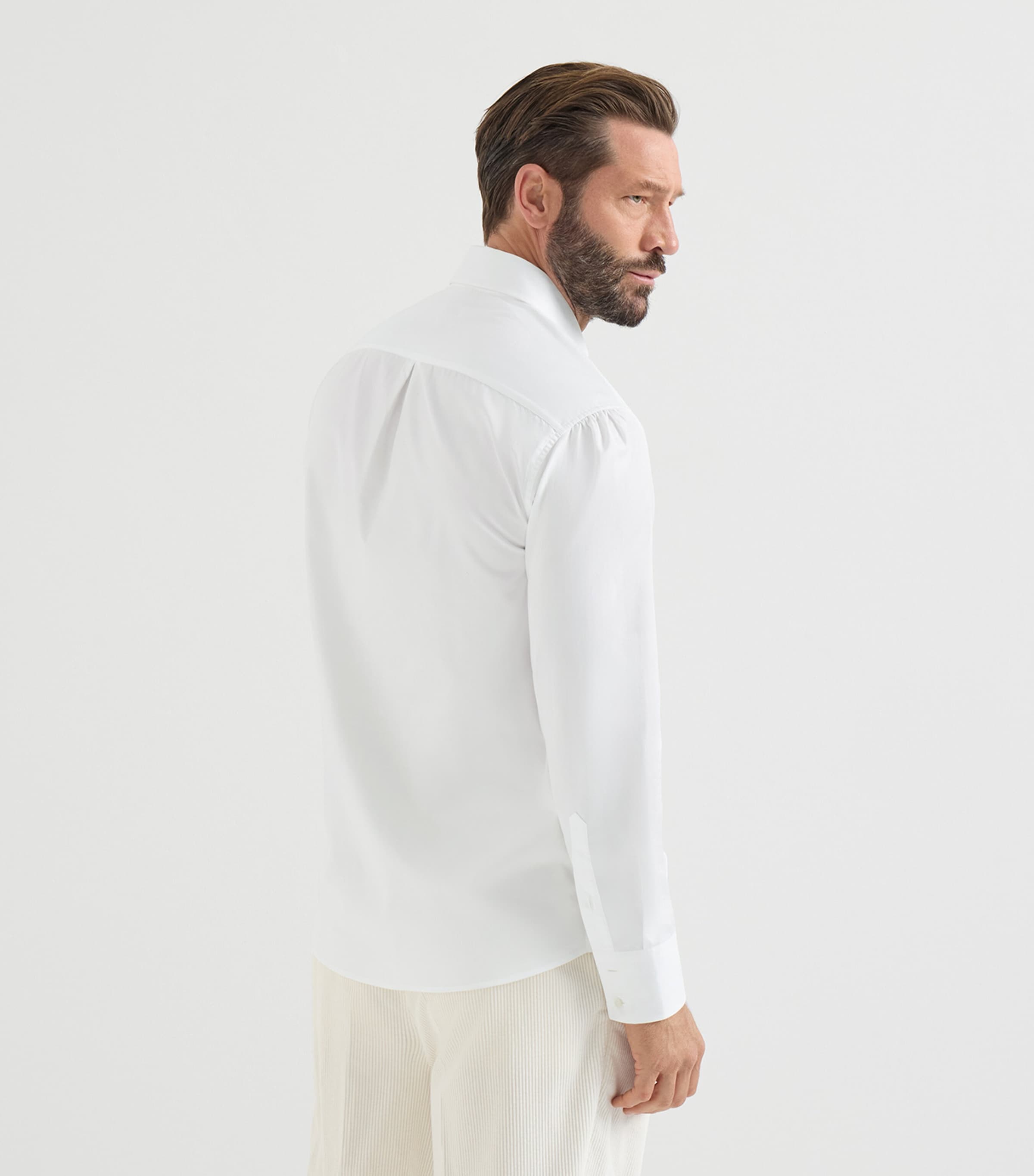 Brunello Cucinelli Mens MBUC40028C159 SHIRT . Image 4