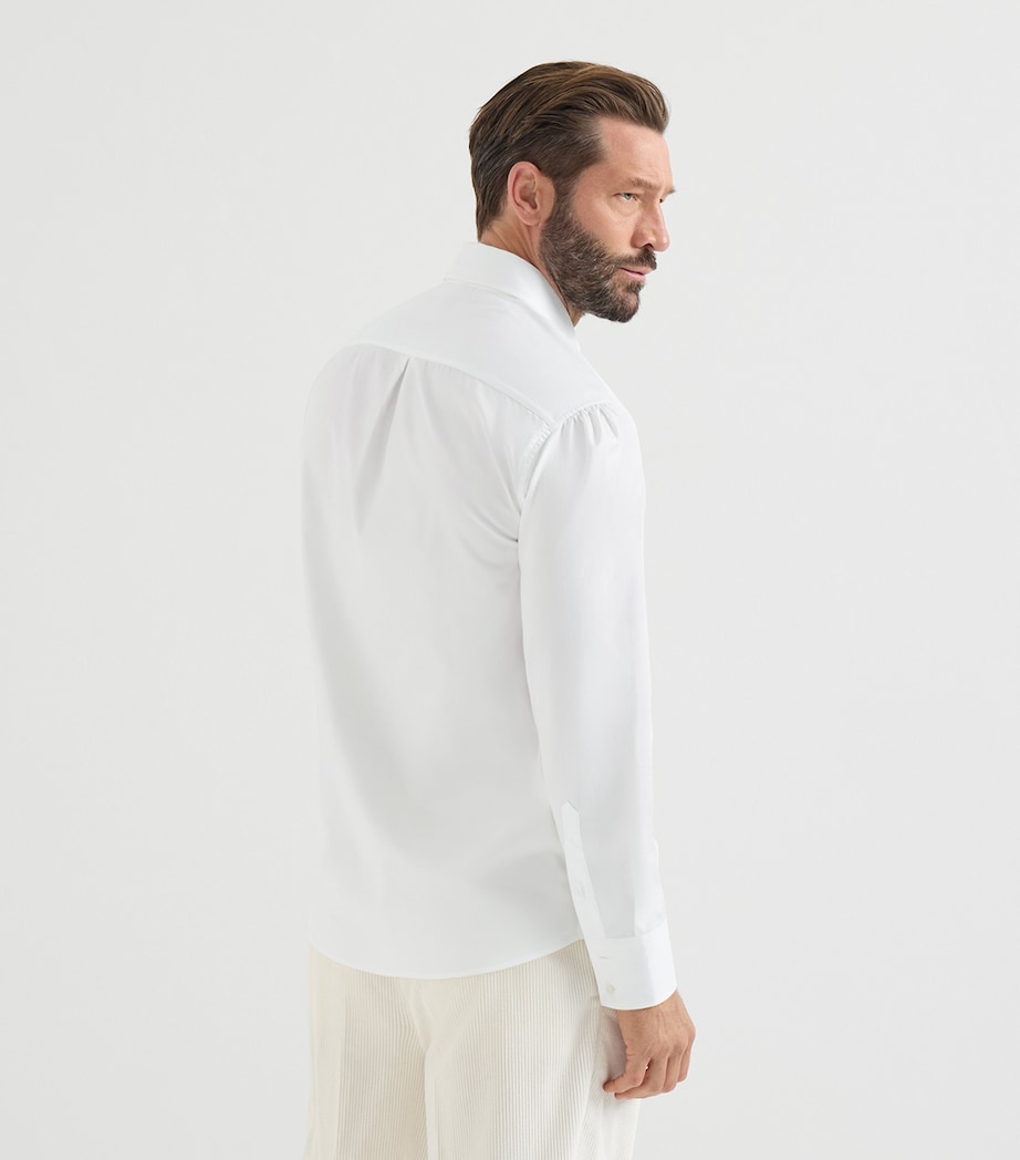 Brunello Cucinelli Mens MBUC40028C159 SHIRT . Image 4