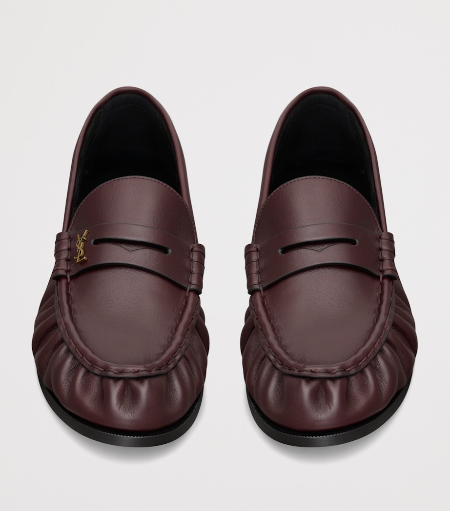 Saint Laurent Leather Le Loafers Image 4