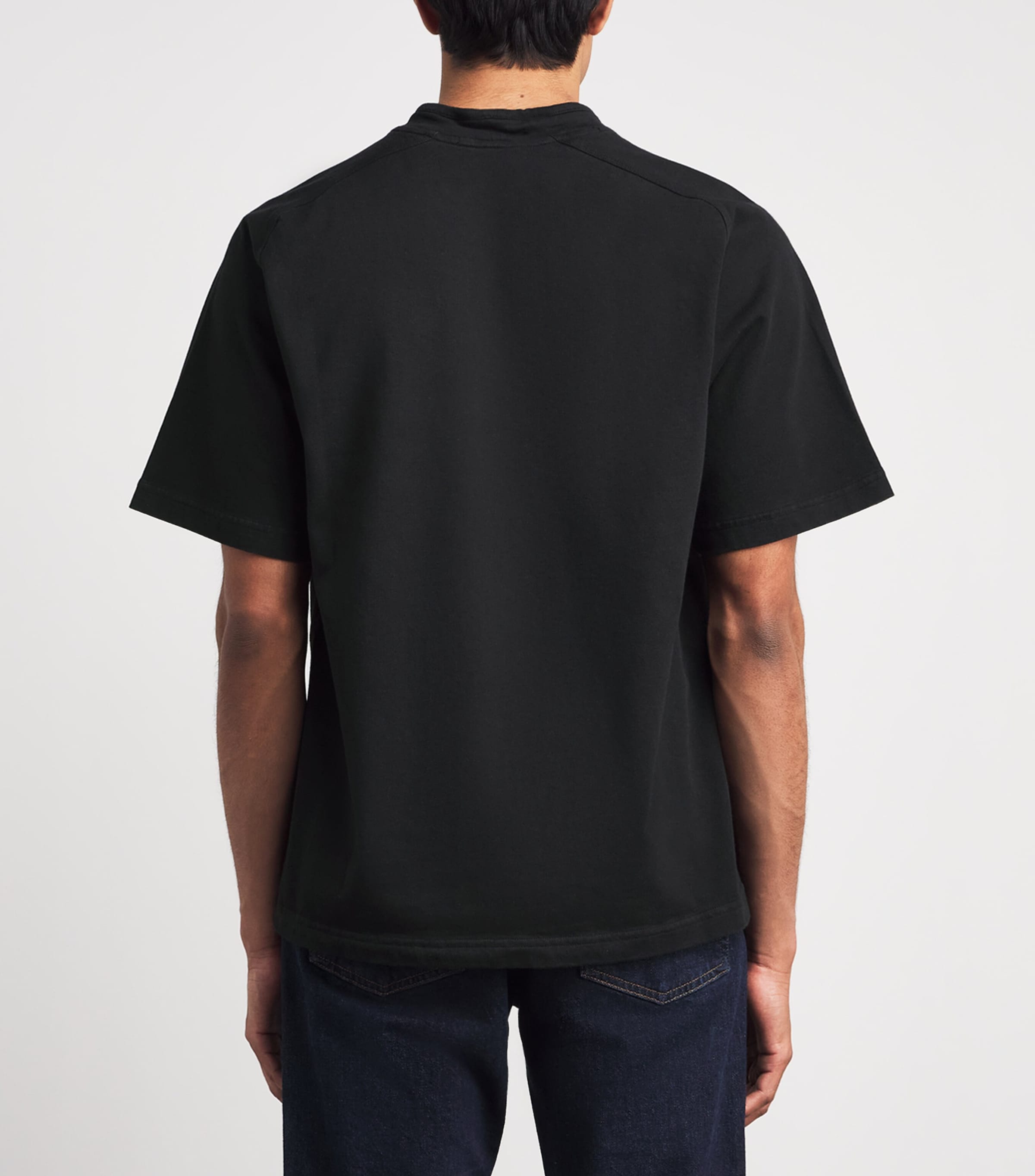 Stone Island Mens Organic Cotton Old Effect T-Shirt Image 5