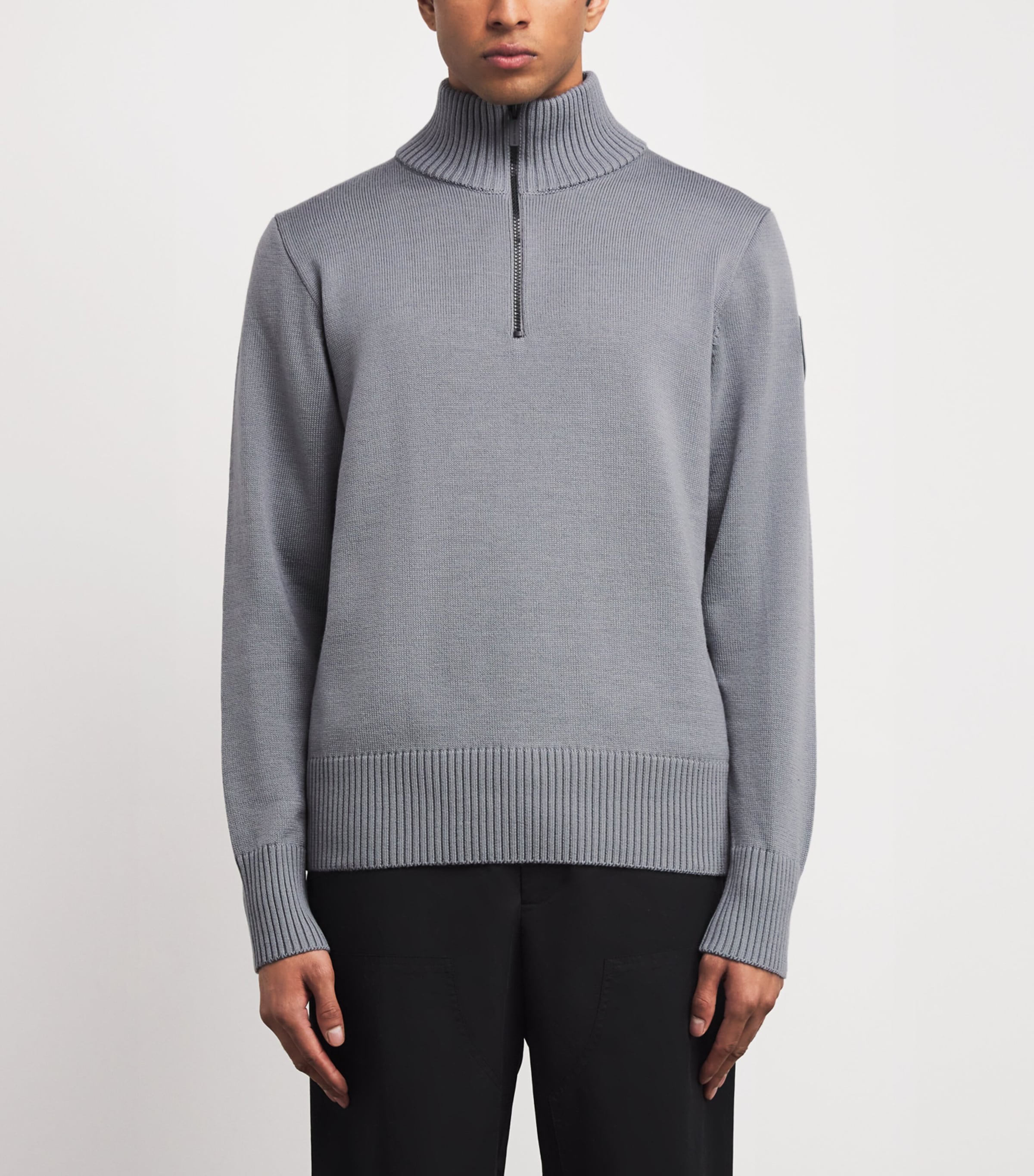 Rosseau Quarter-Zip Sweater STRATUS GREY 9838 Image 3