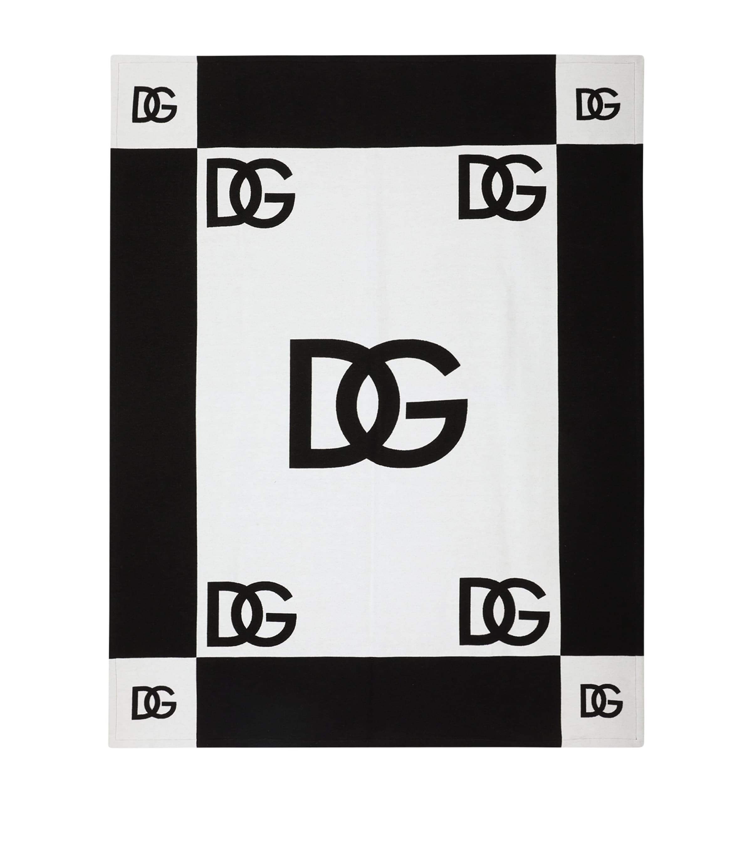 Dolce & Gabbana Cotton Logo Throw