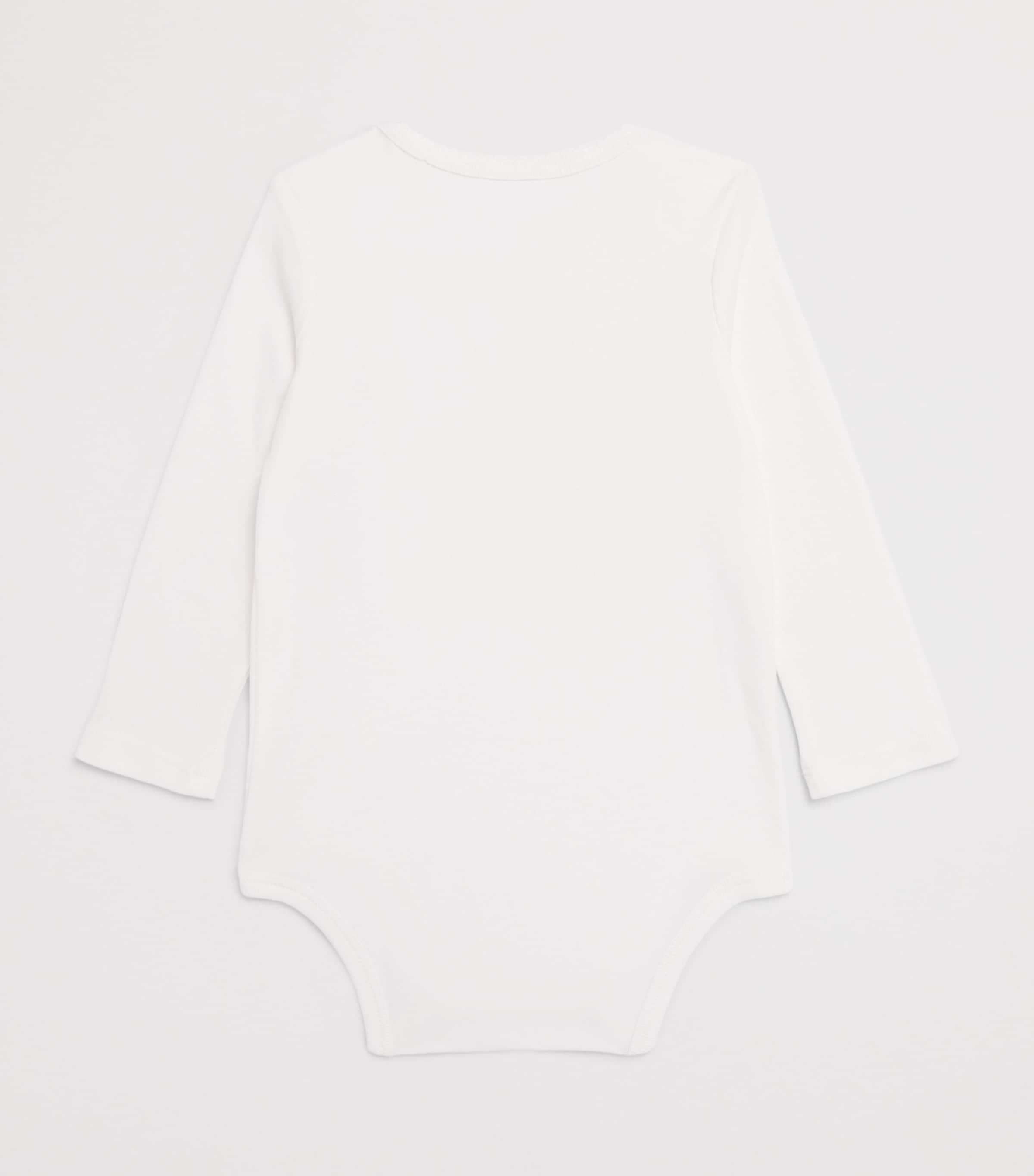 Ralph Lauren Kids Embroidered Bear Bodysuit (3-12 Months) White Image 2