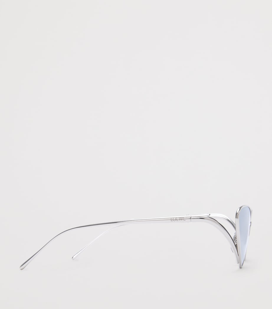 LOEWE Shooting Star Sunglasses Silver Image 3
