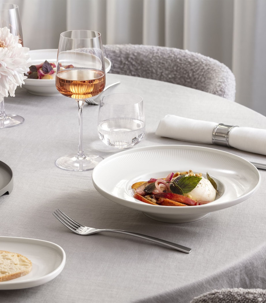 Set of 4 Crystal Afina Water Glasses (200ml) CLEAR Image 5